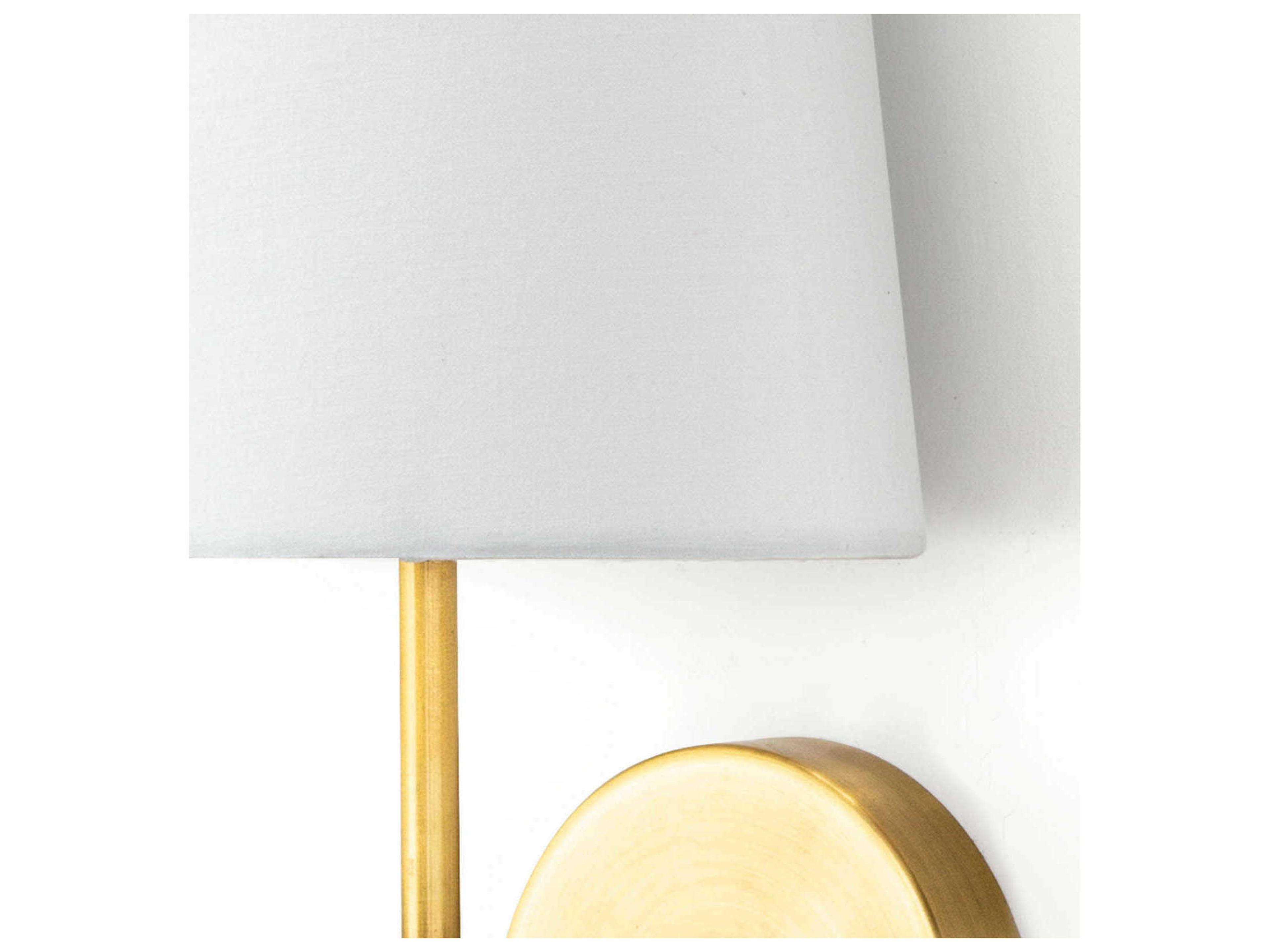 Regina Andrew 1-Light Natural Brass Wall Sconce