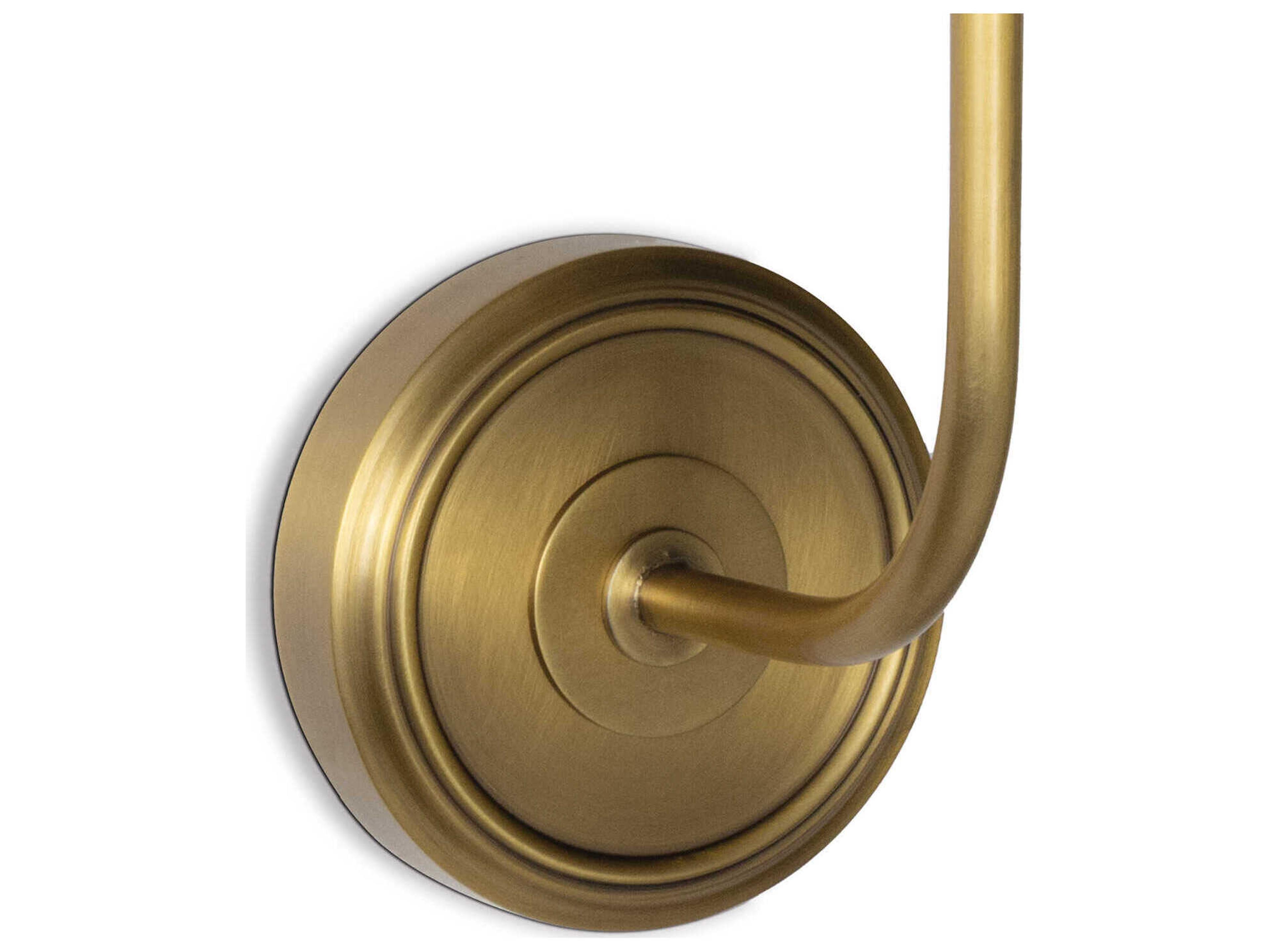 Regina Andrew 1-Light Natural Brass Wall Sconce