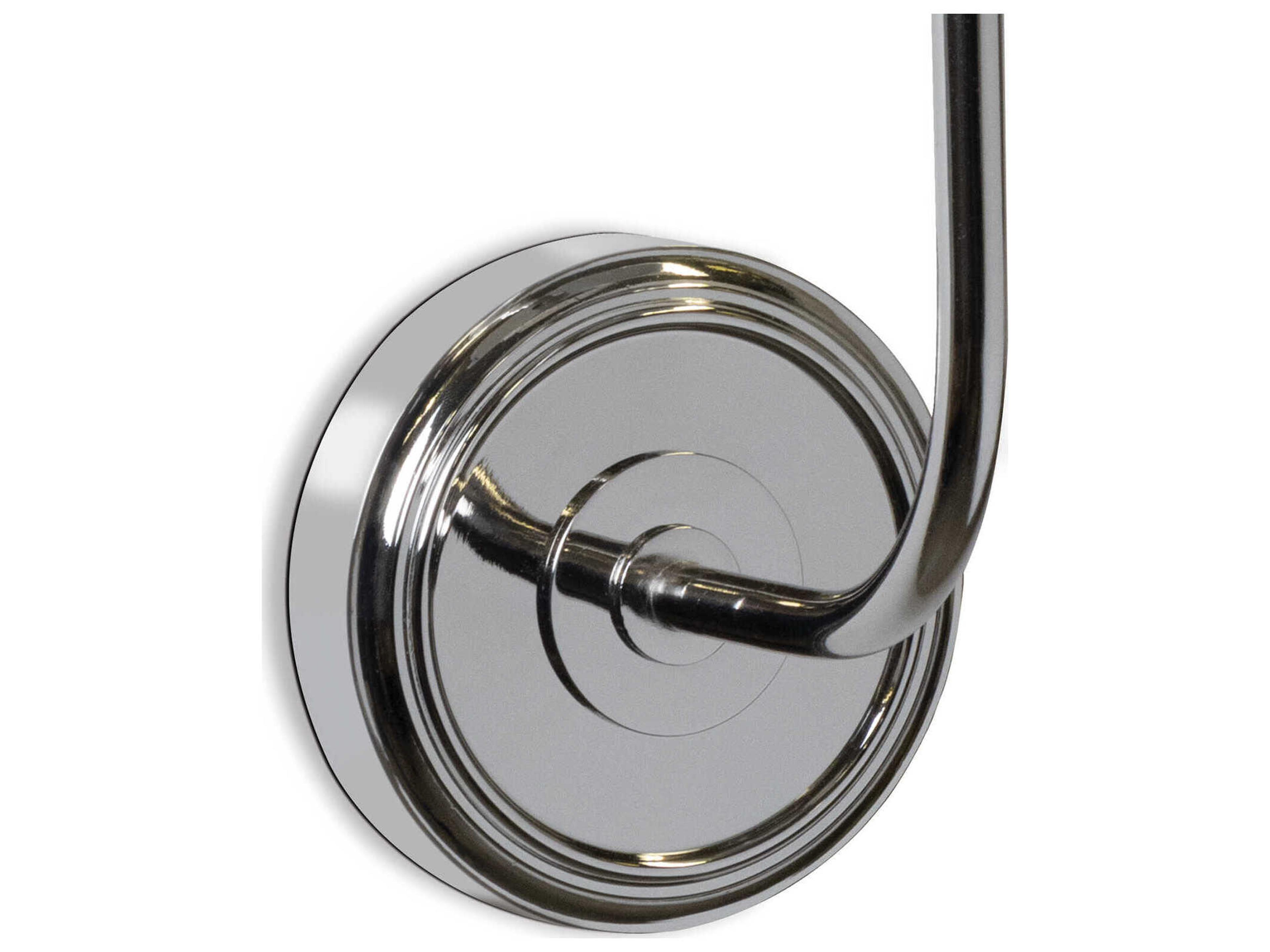 Regina Andrew 1-Light Polished Nickel Wall Sconce