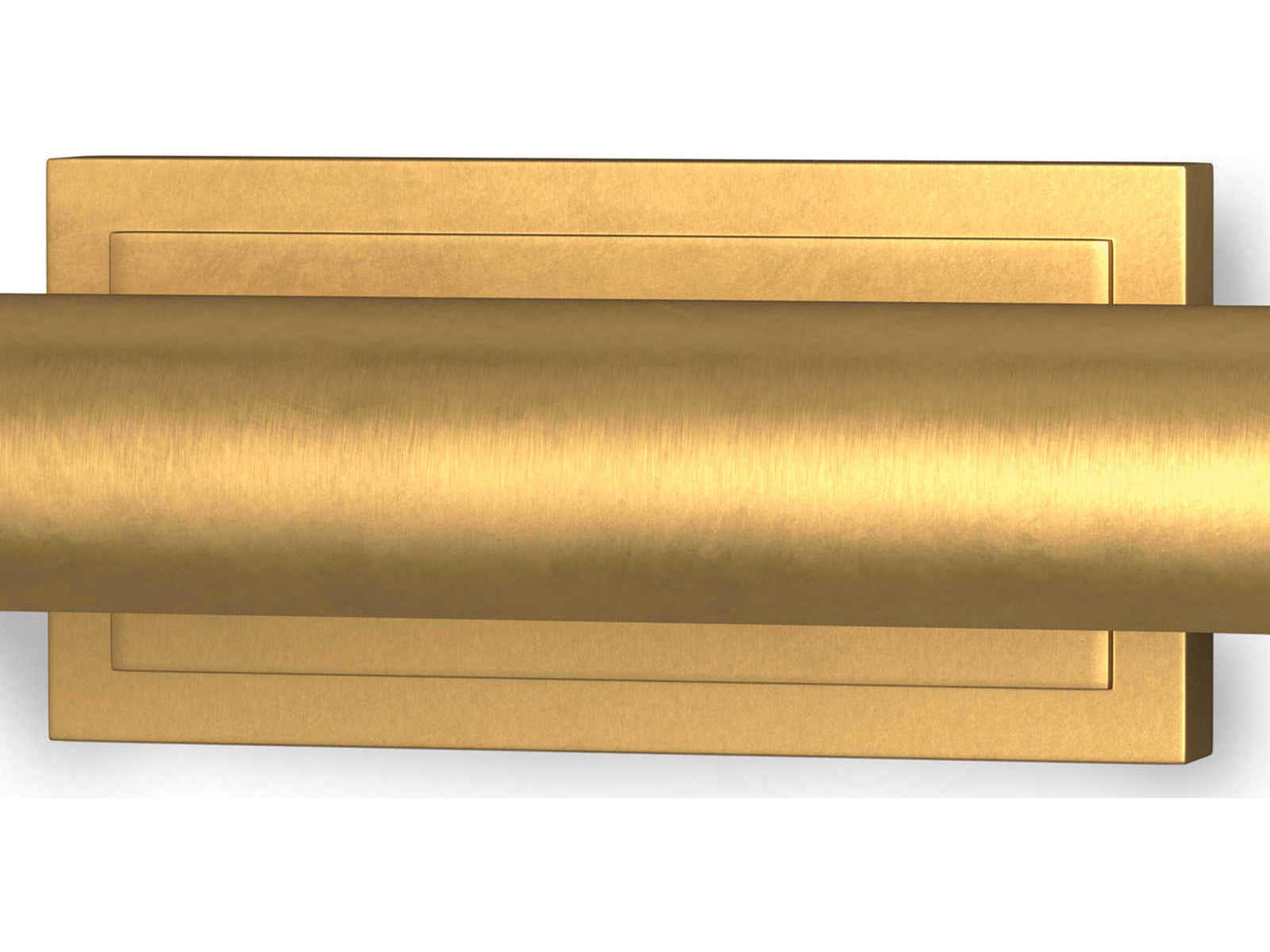 Regina Andrew Devon 2-Light Natural Brass Picture Light