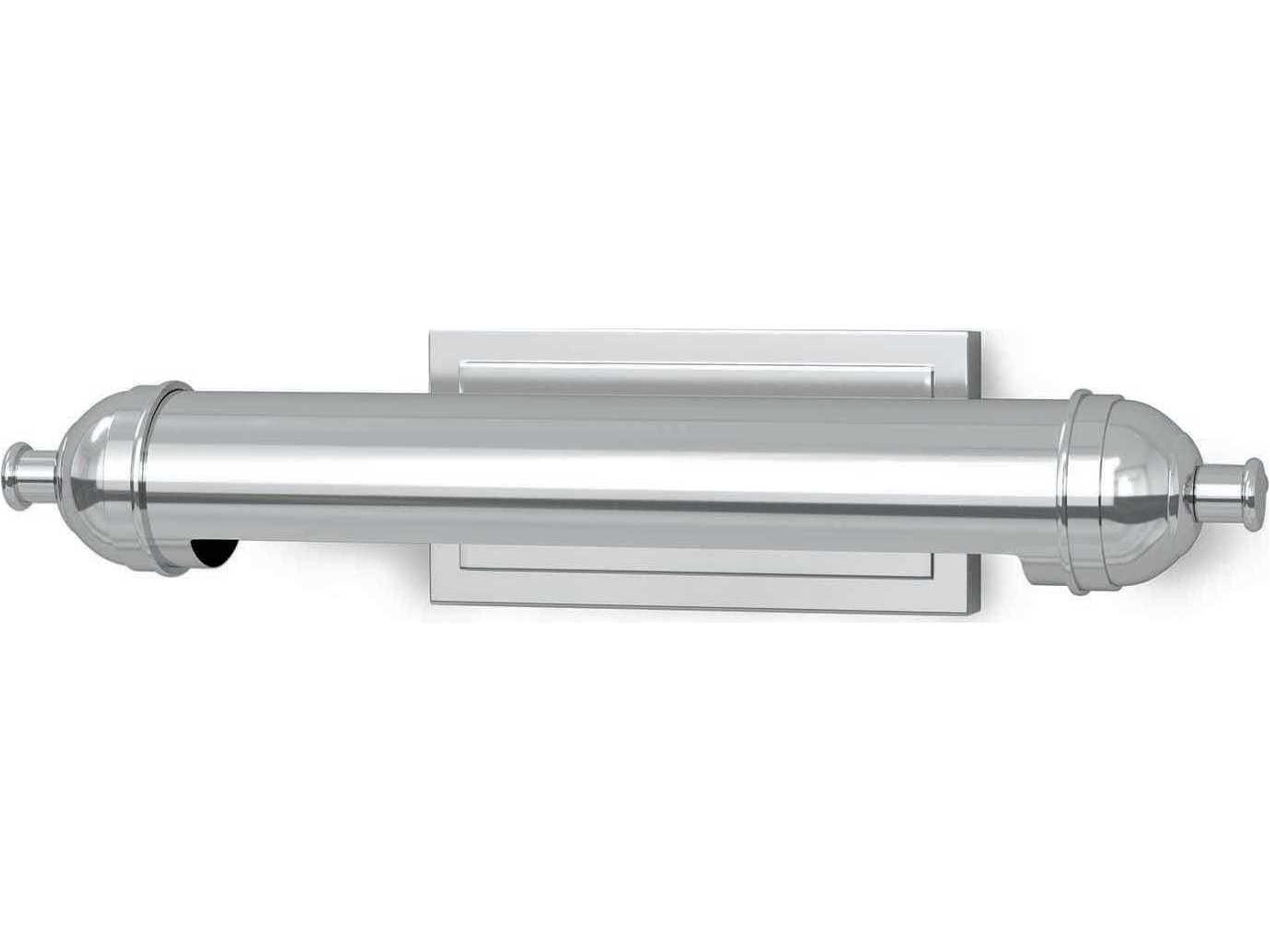 Devon 2-Light Polished Nickel Picture Light