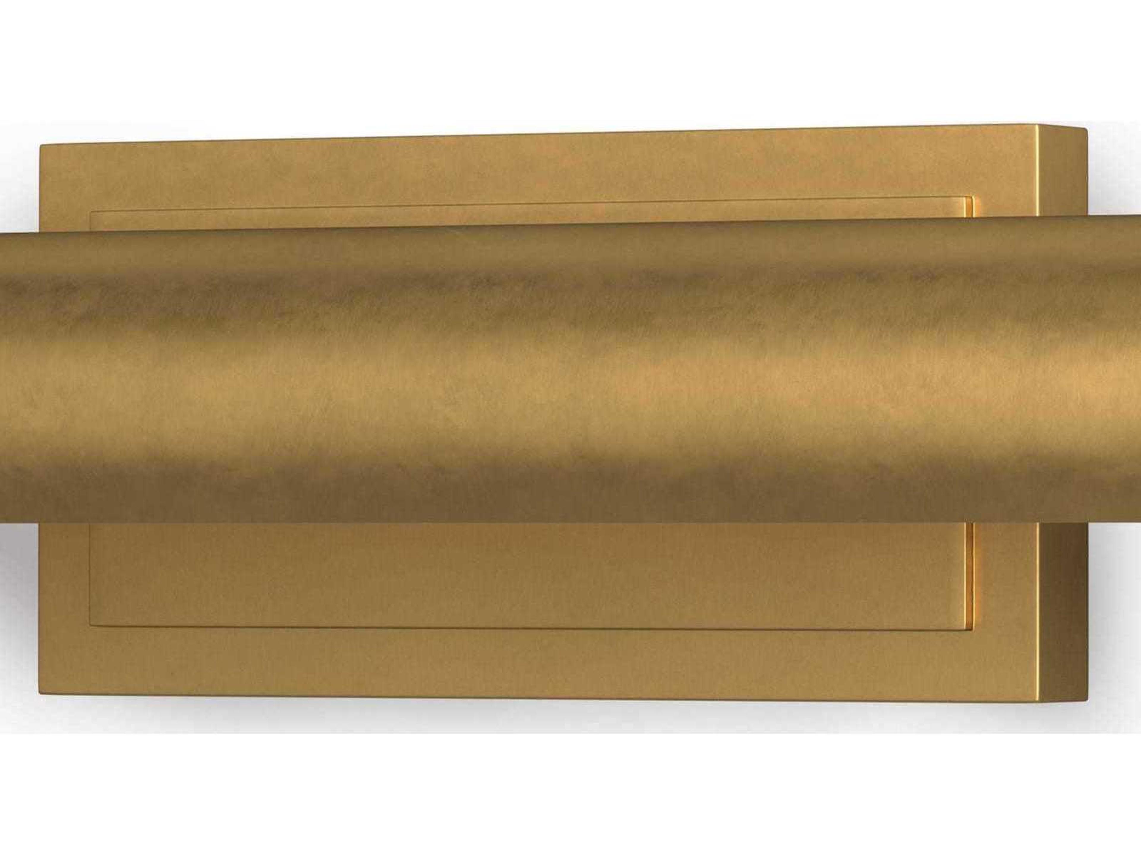 Regina Andrew Devon 2-Light Natural Brass Picture Light