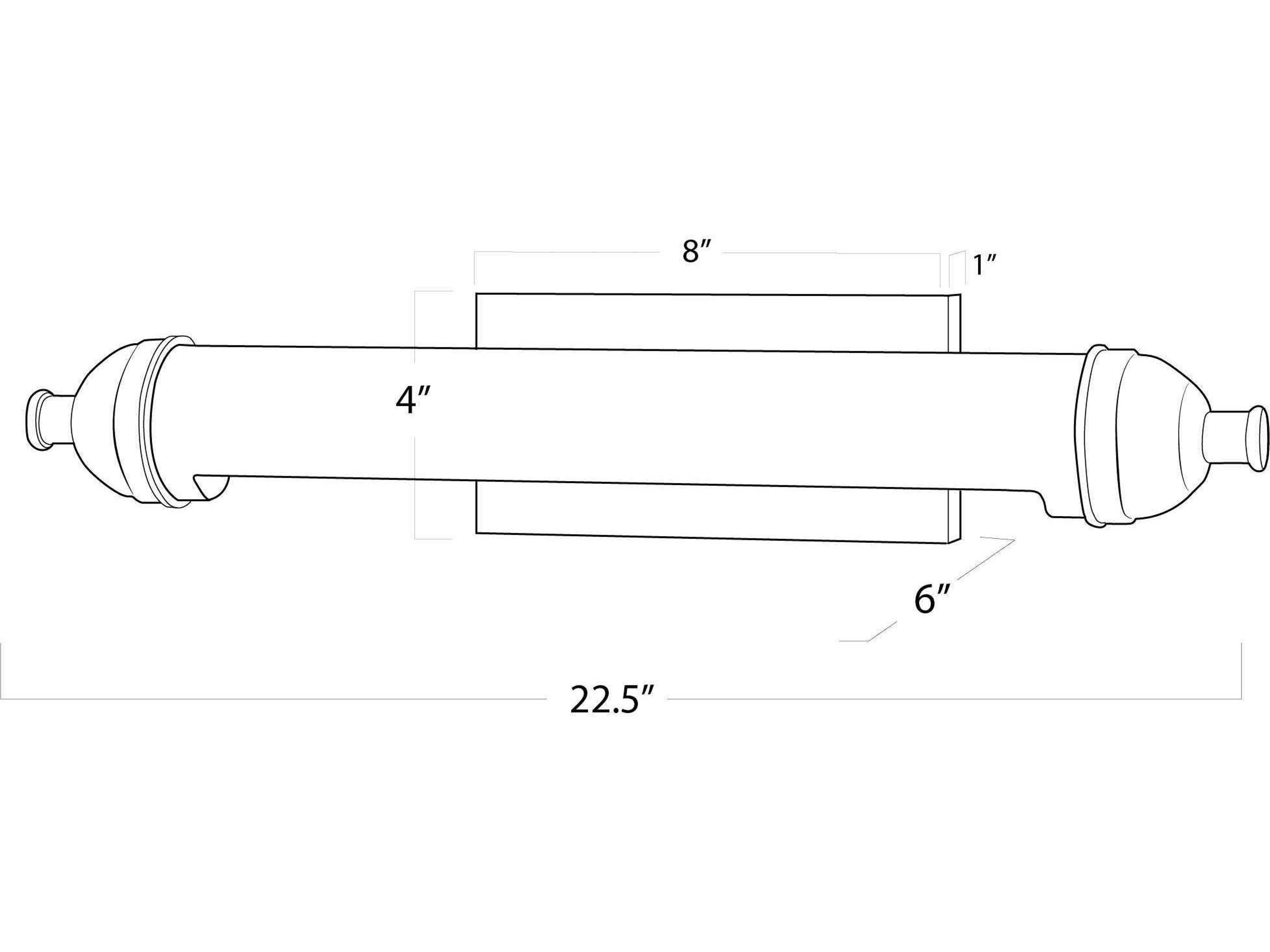 Regina Andrew Devon 2-Light Natural Brass Picture Light