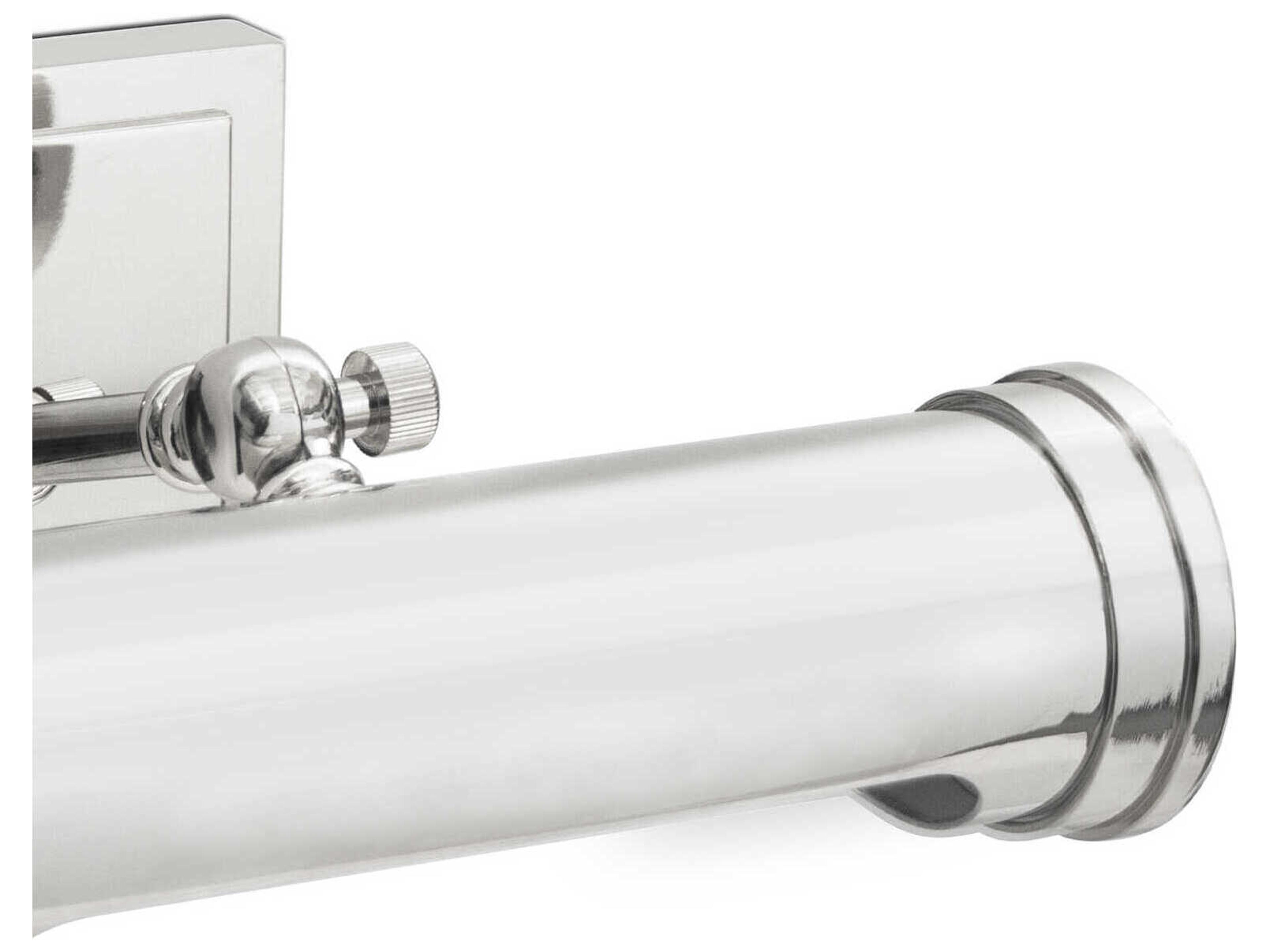 Regina Andrew Tate 1-Light Polished Nickel Picture Light