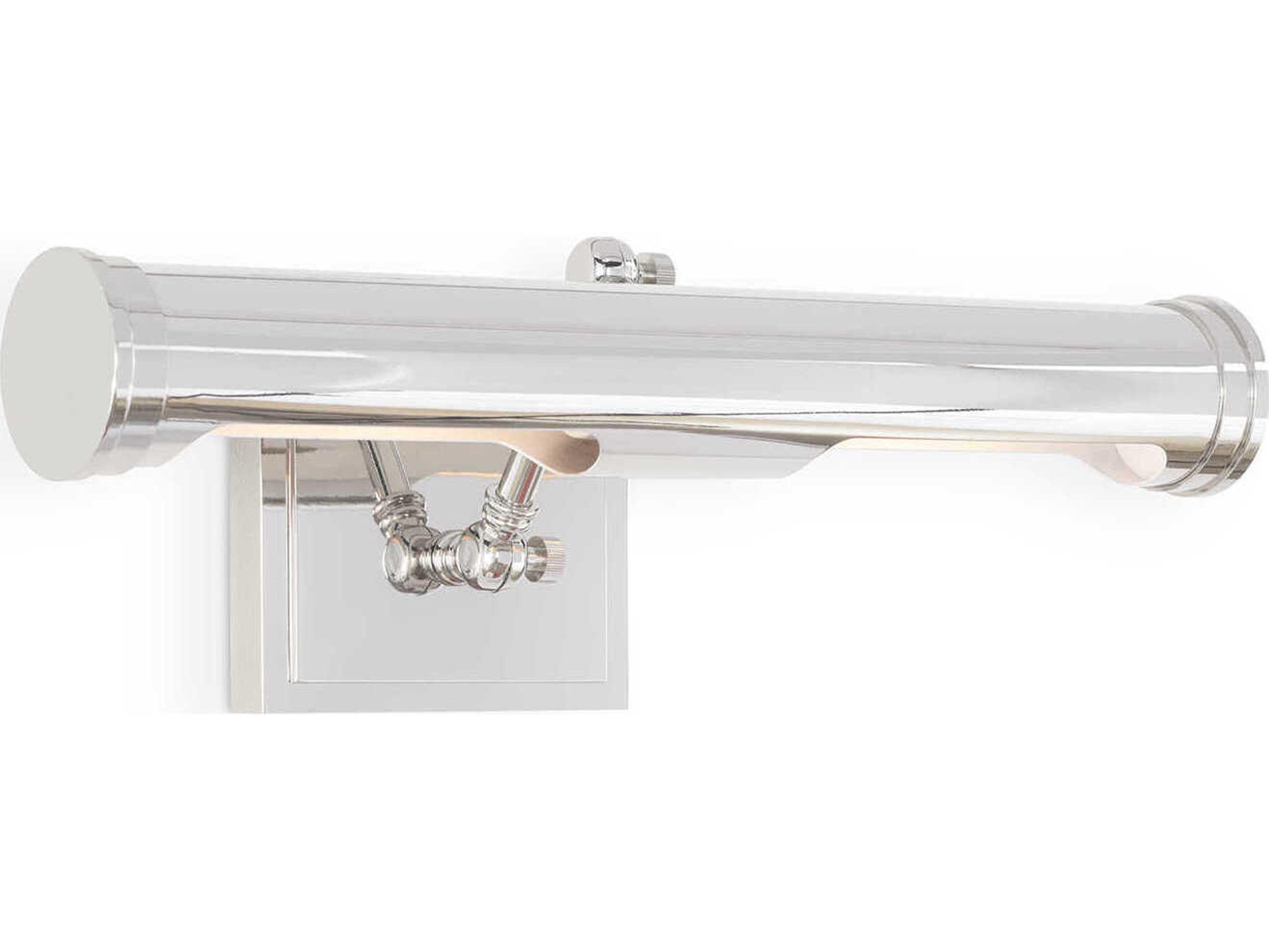 Tate 2-Light Polished Nickel Picture Light