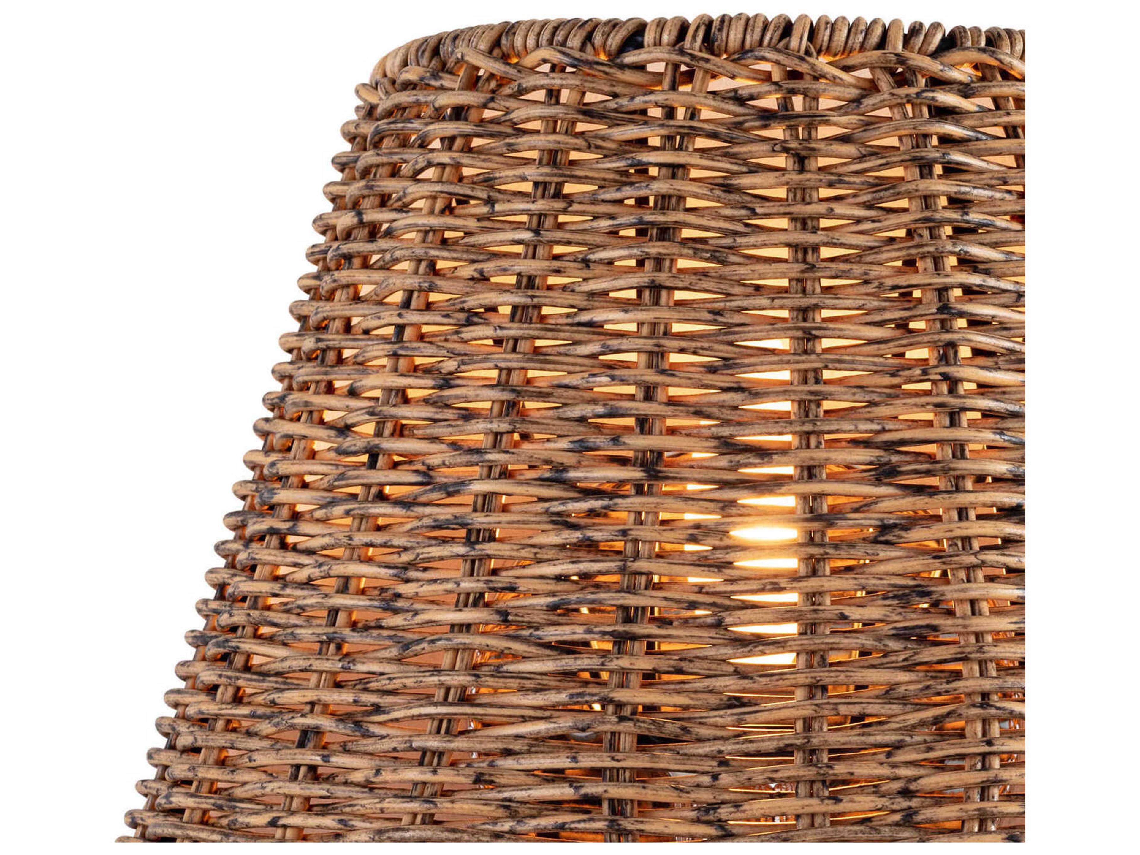 Regina Andrew 1-Light Natural Brown Wall Sconce