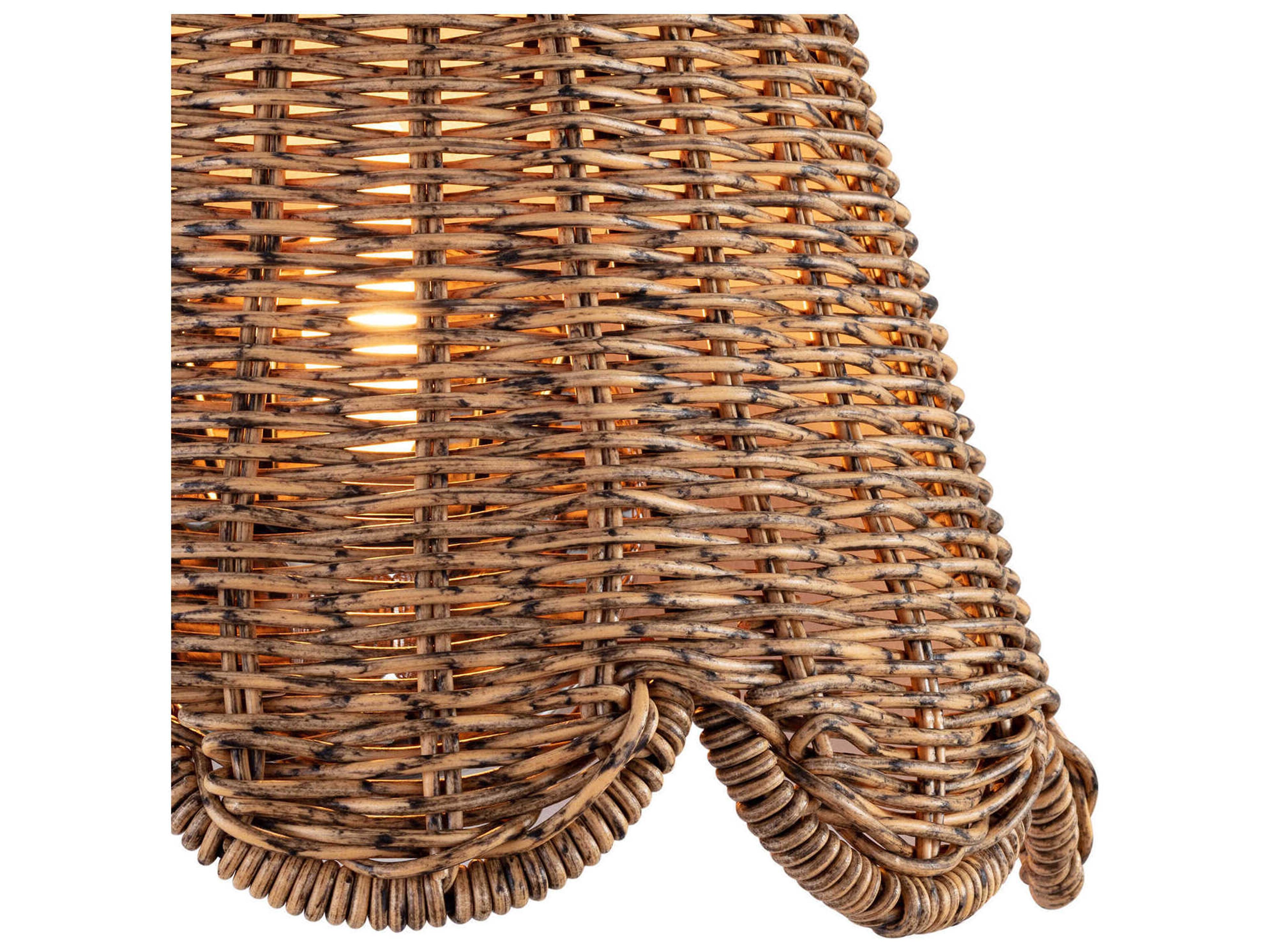 Regina Andrew 1-Light Natural Brown Wall Sconce