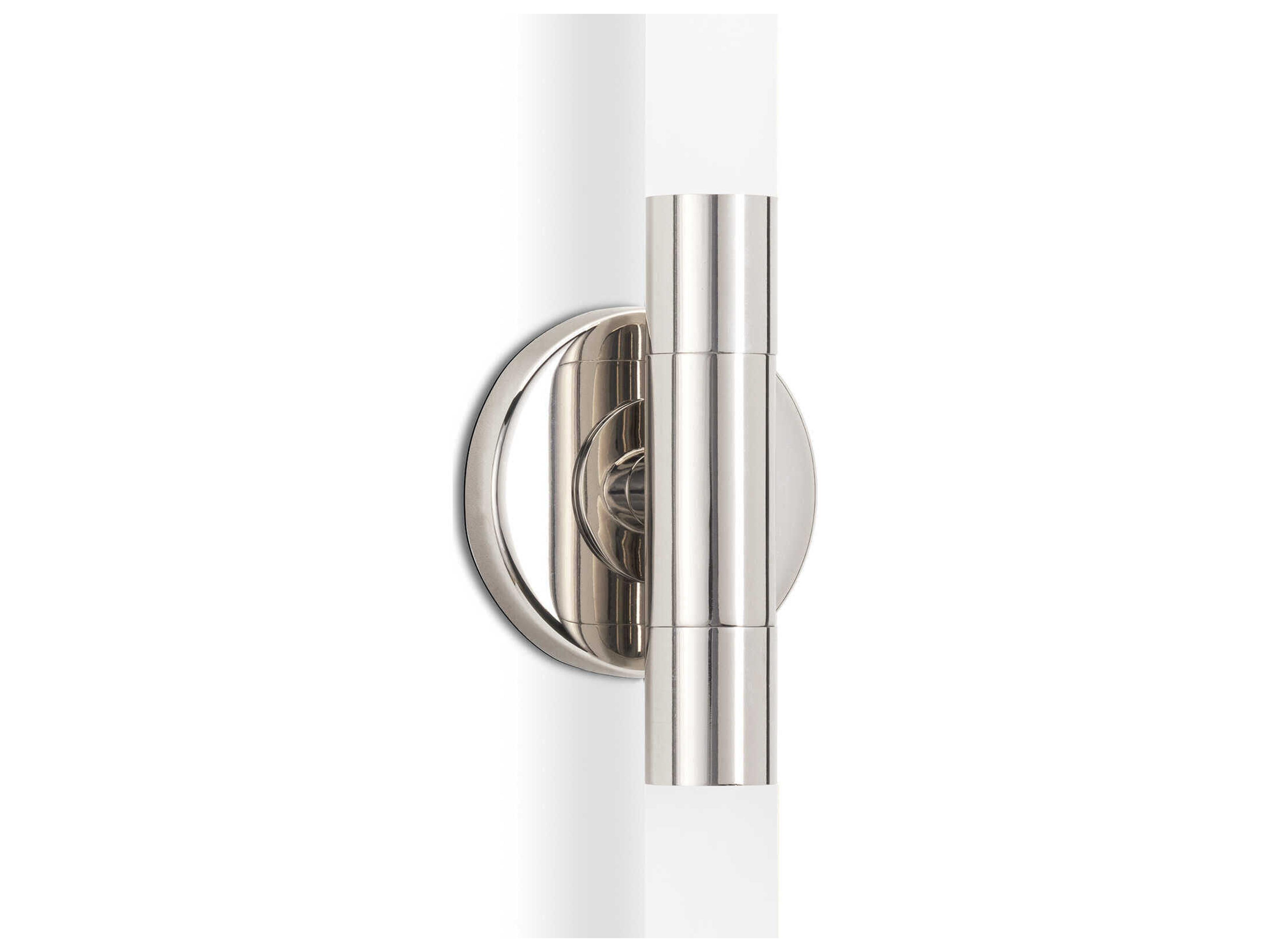 Regina Andrew Wick 2-Light Polished Nickel Wall Sconce
