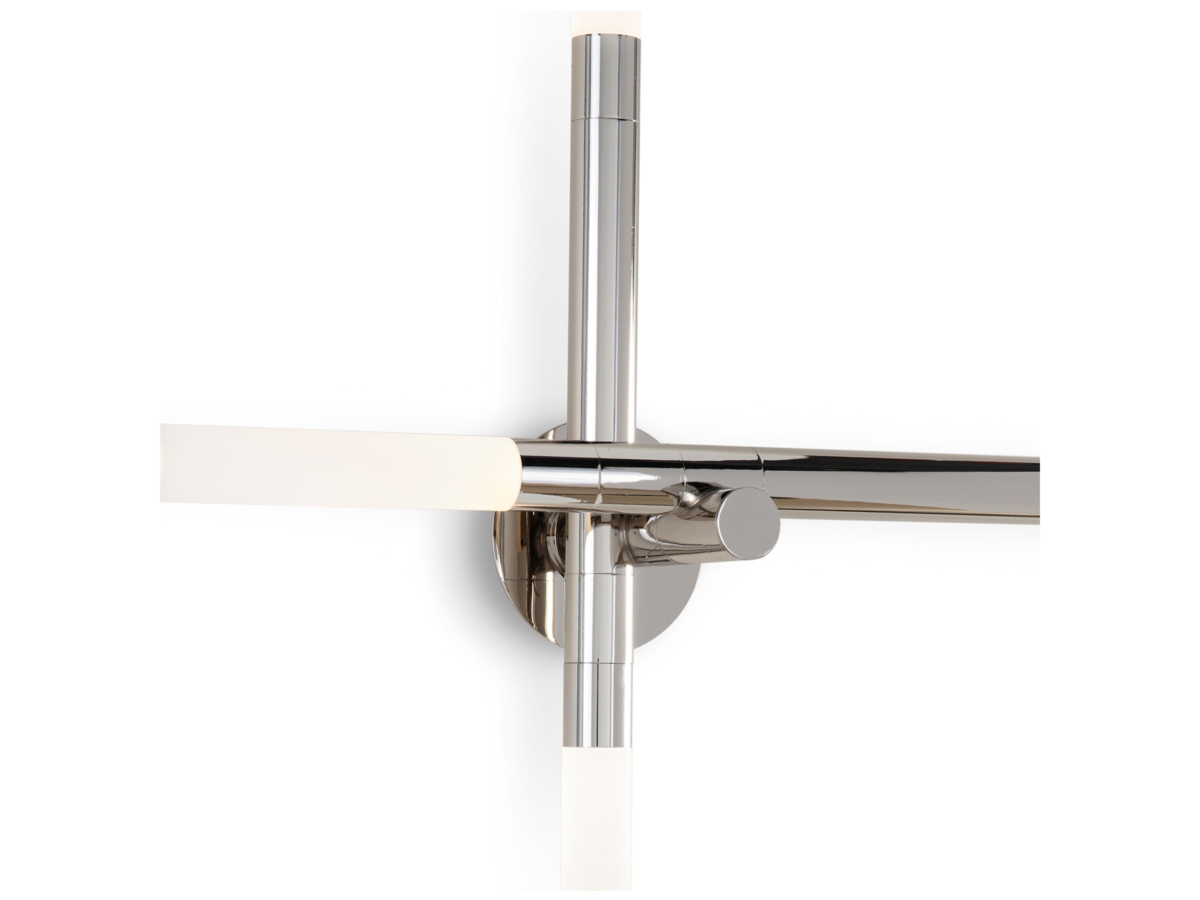 Regina Andrew Cass 4-Light Polished Nickel Wall Sconce