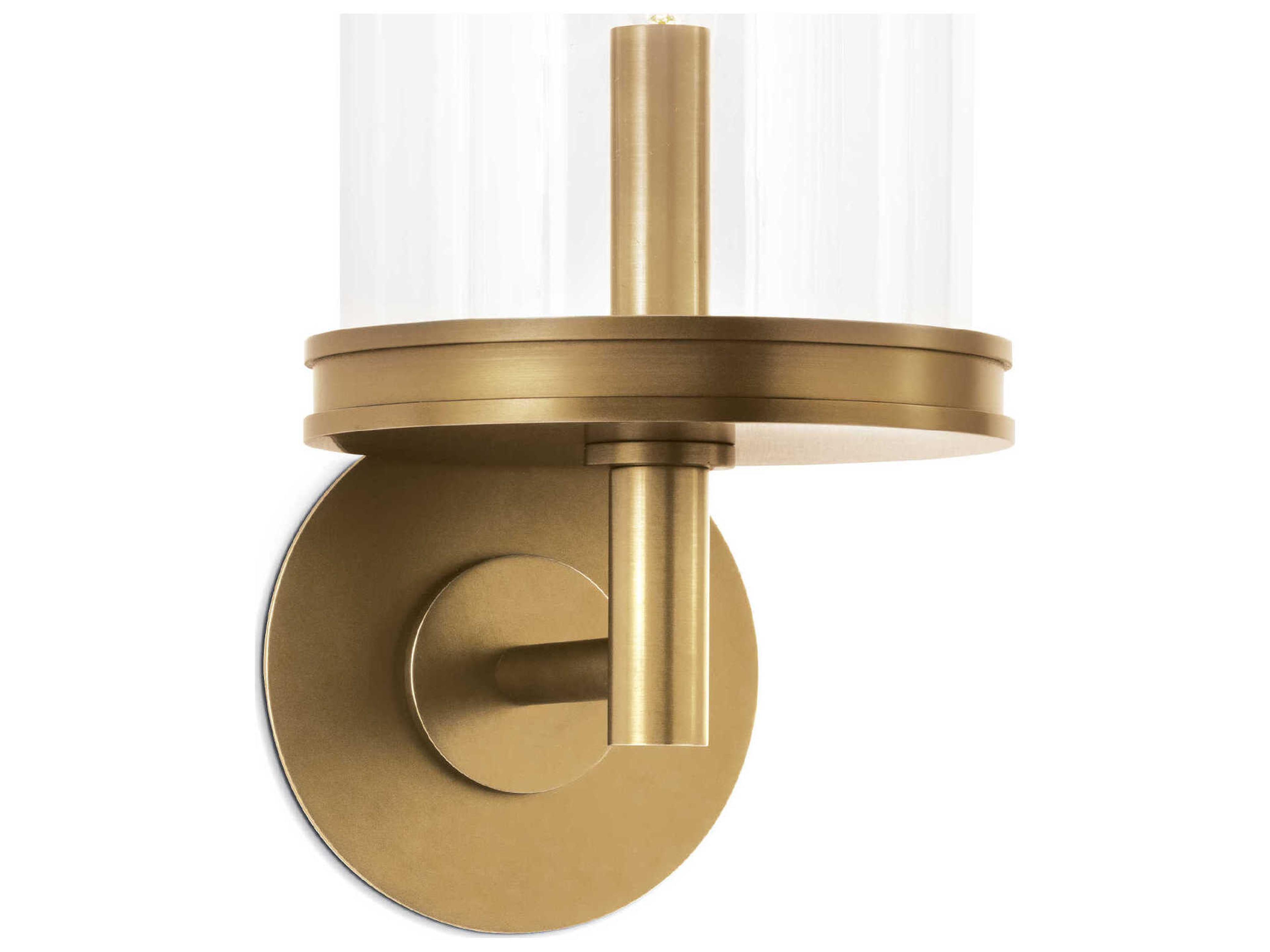 Regina Andrew Adria 1-Light Natural Brass Wall Sconce