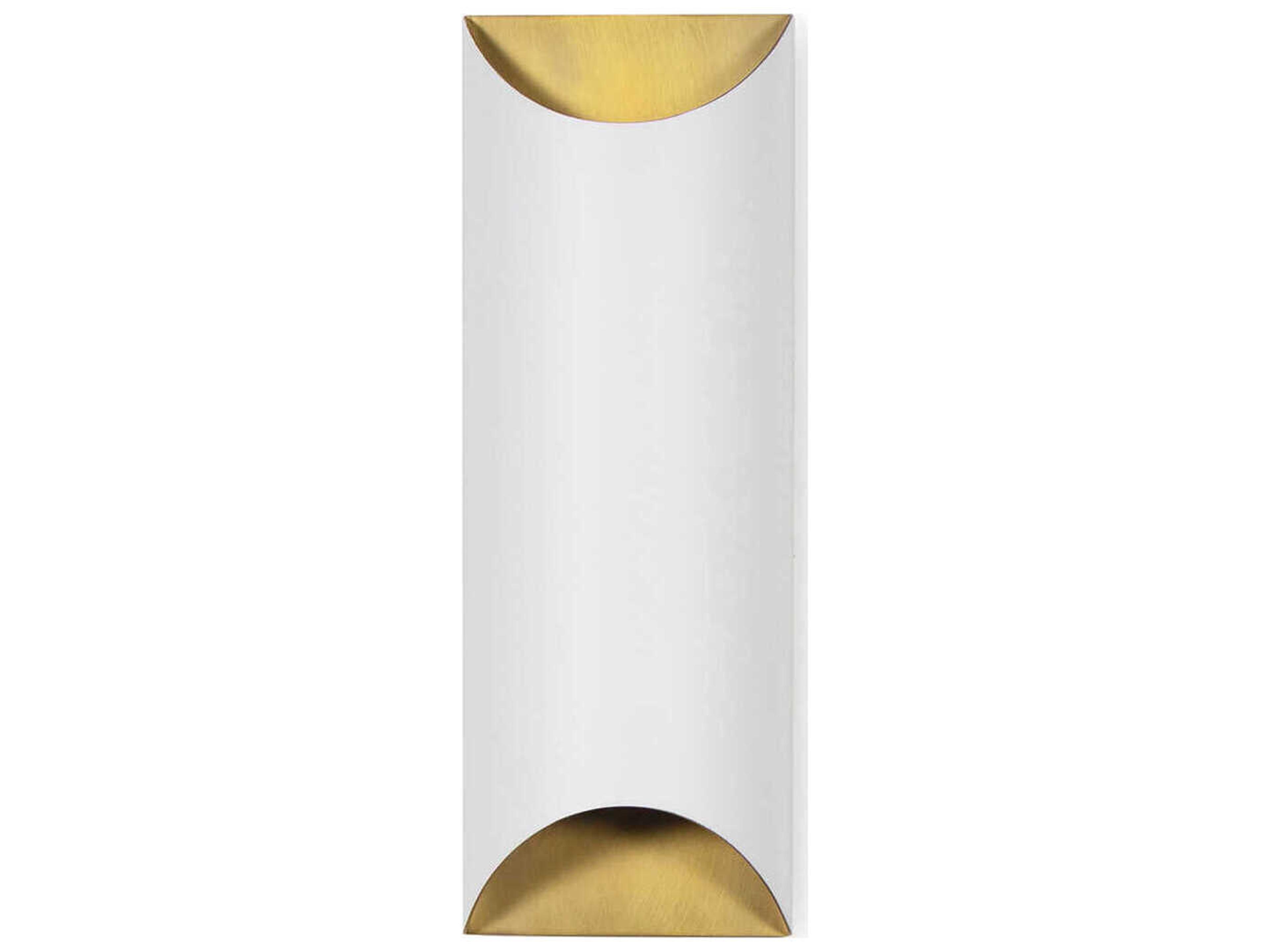Meyer 2-Light White Wall Sconce