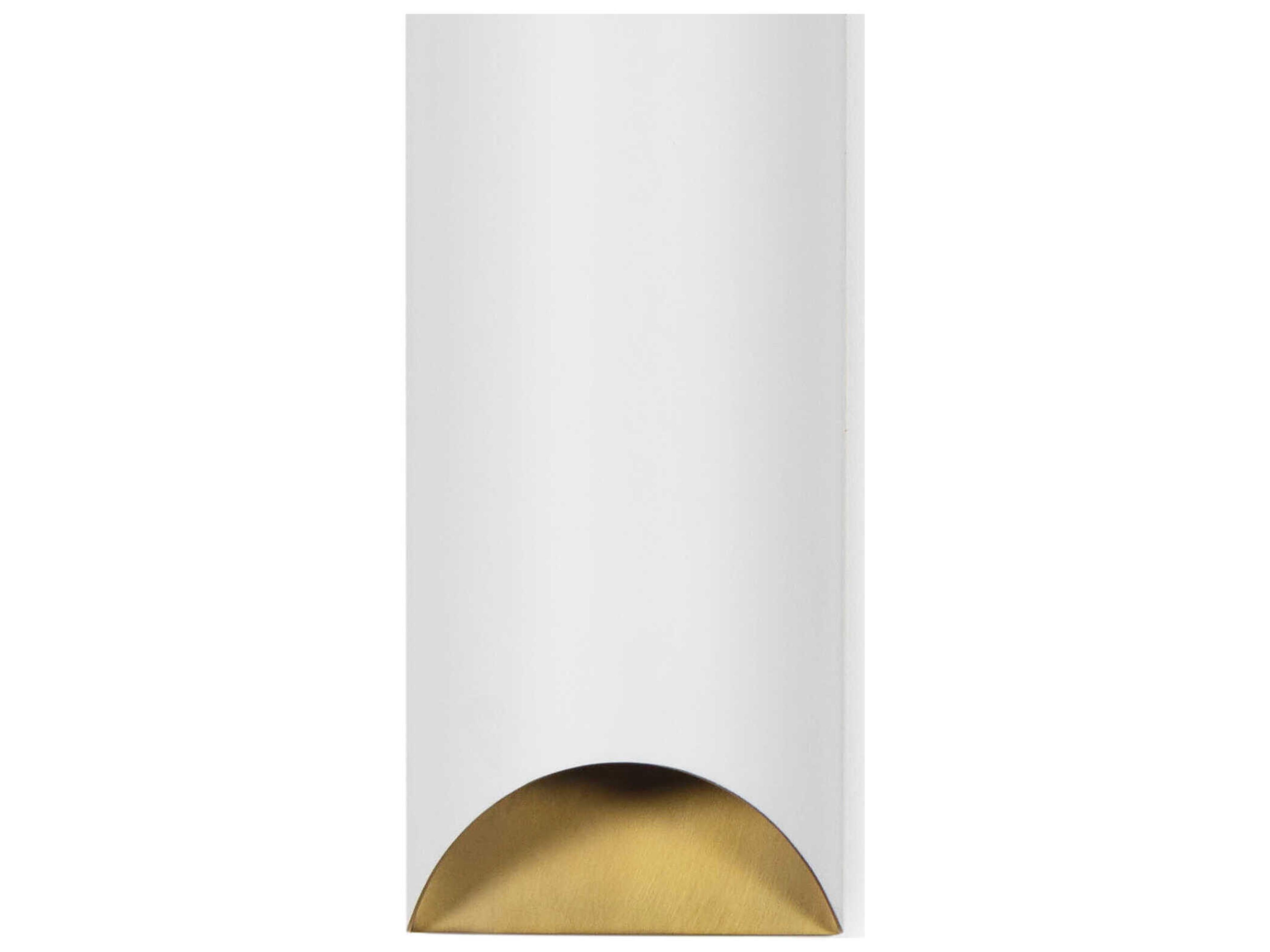 Regina Andrew Meyer 2-Light White Wall Sconce