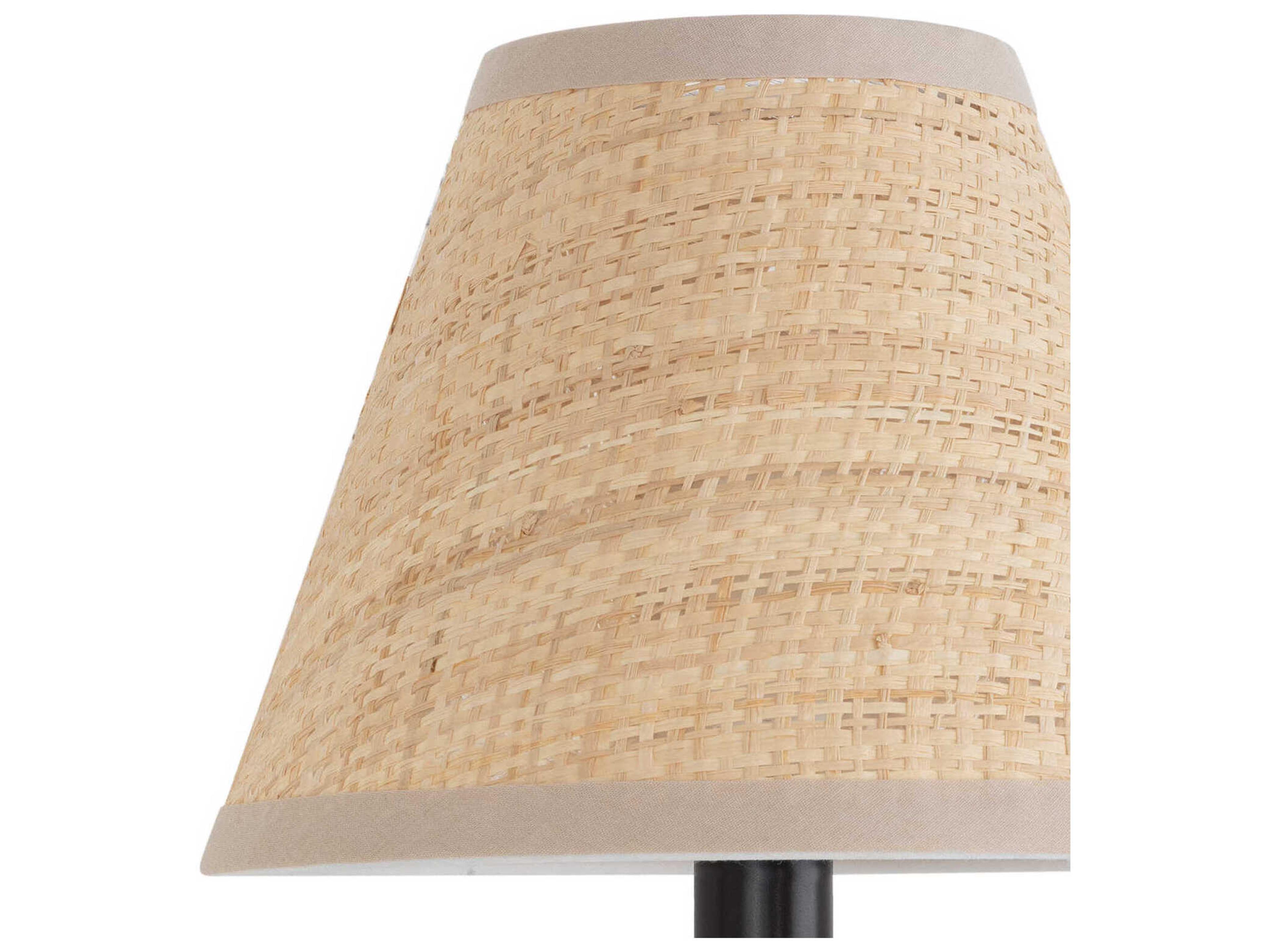 Regina Andrew Polly 1-Light Blackened Brass Wall Sconce