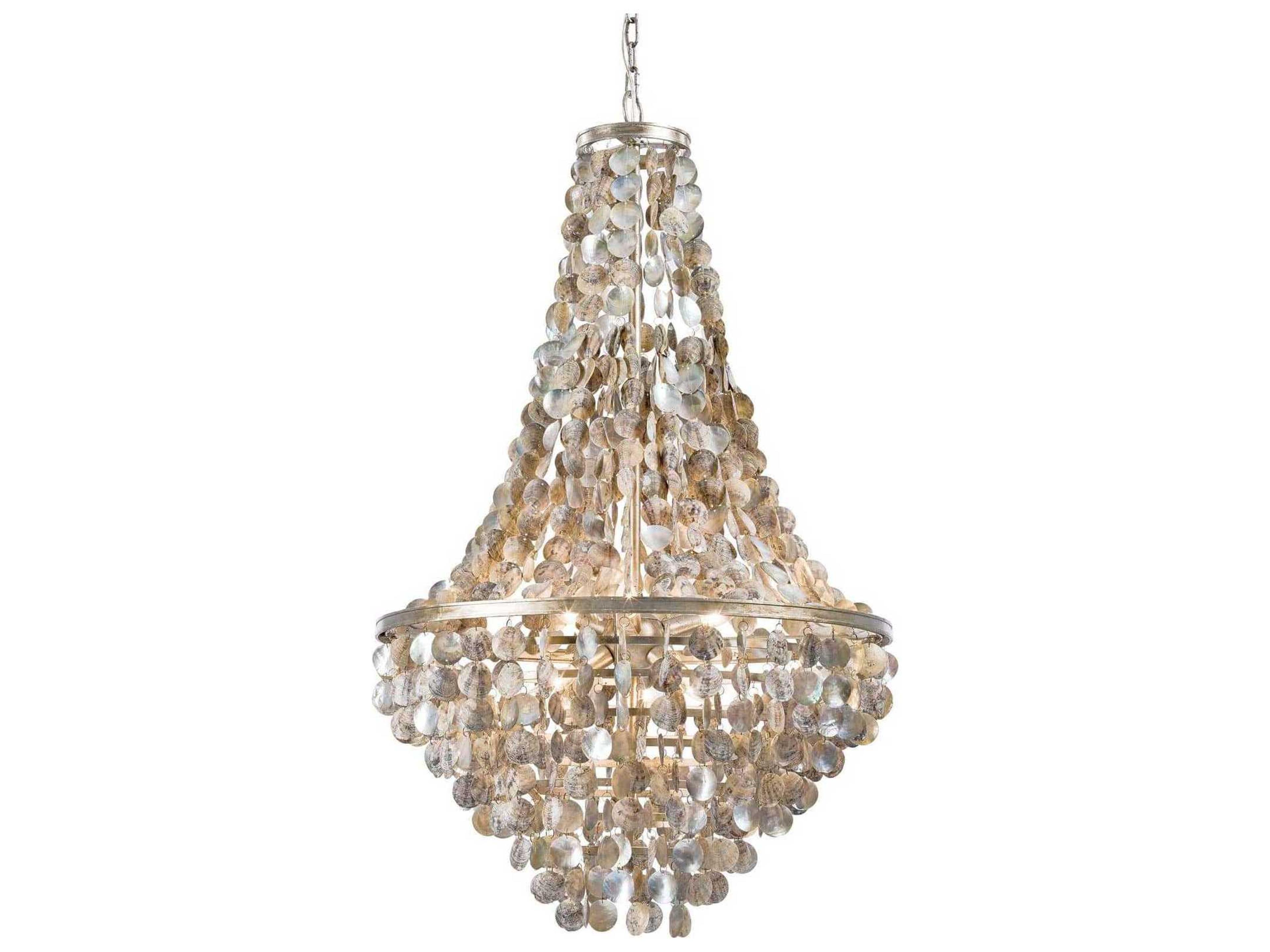 Capri Abalone Shell Chandelier Natural