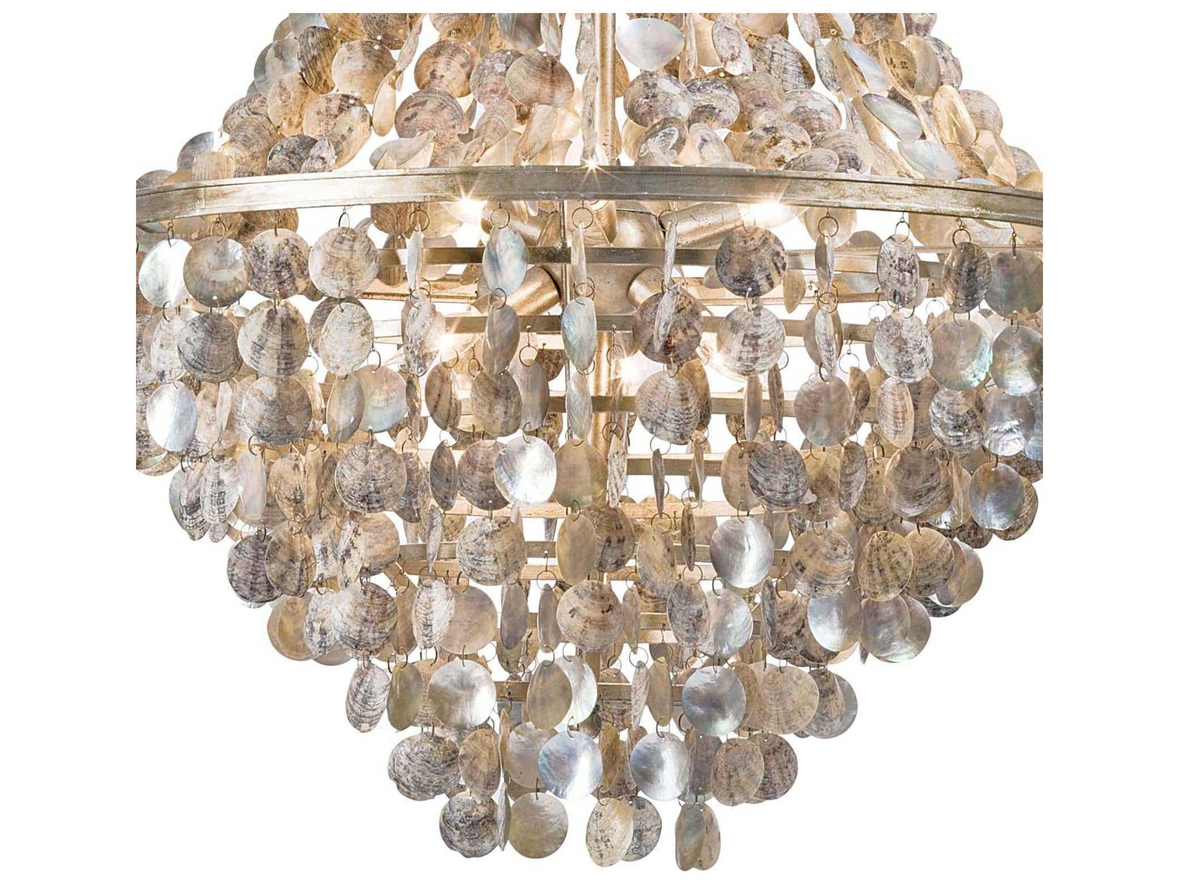 Regina Andrew 6-Light Natural Silver Chandelier