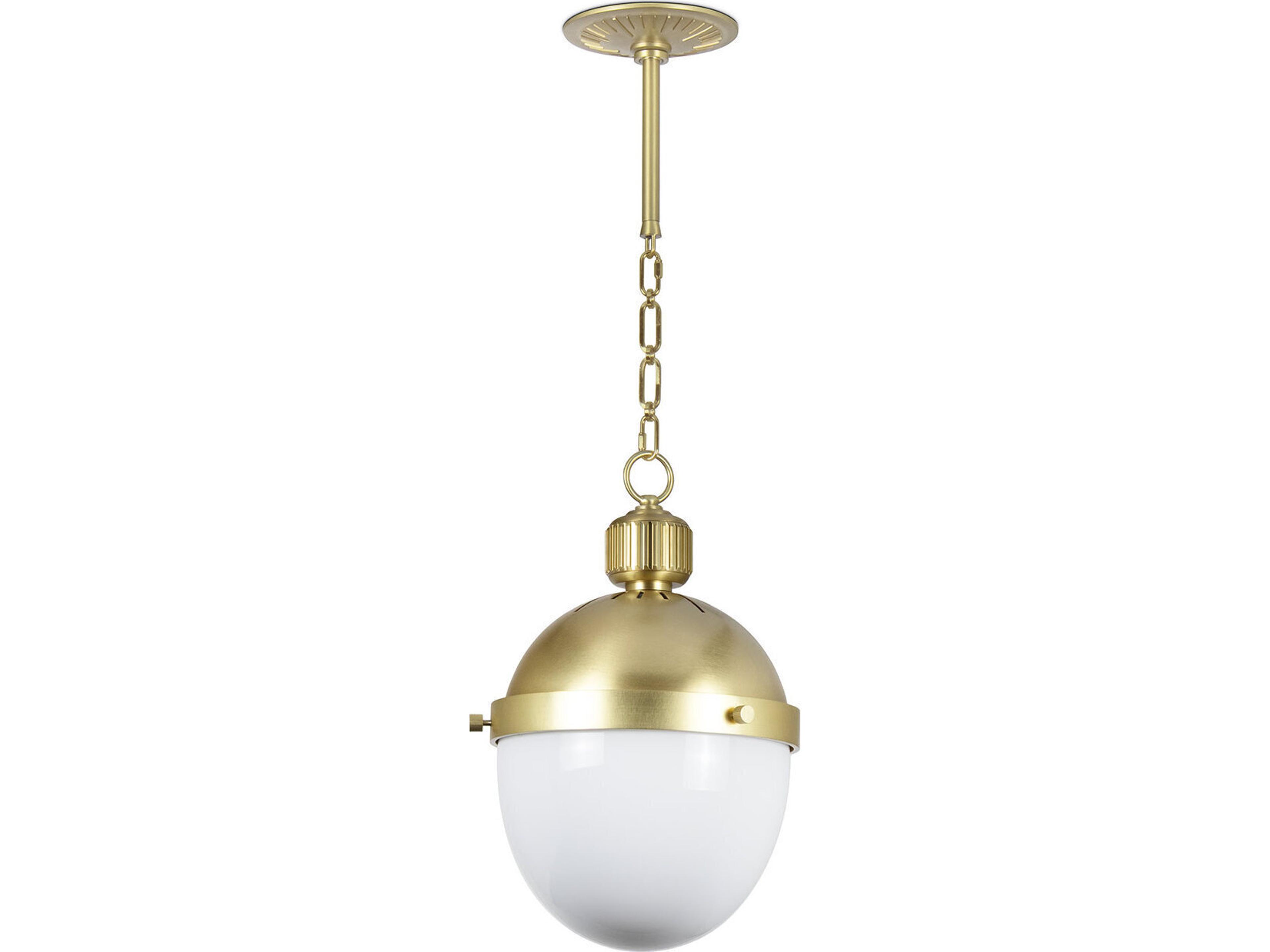 Regina Andrew Otis 1-Light Natural Brass Mini Pendant