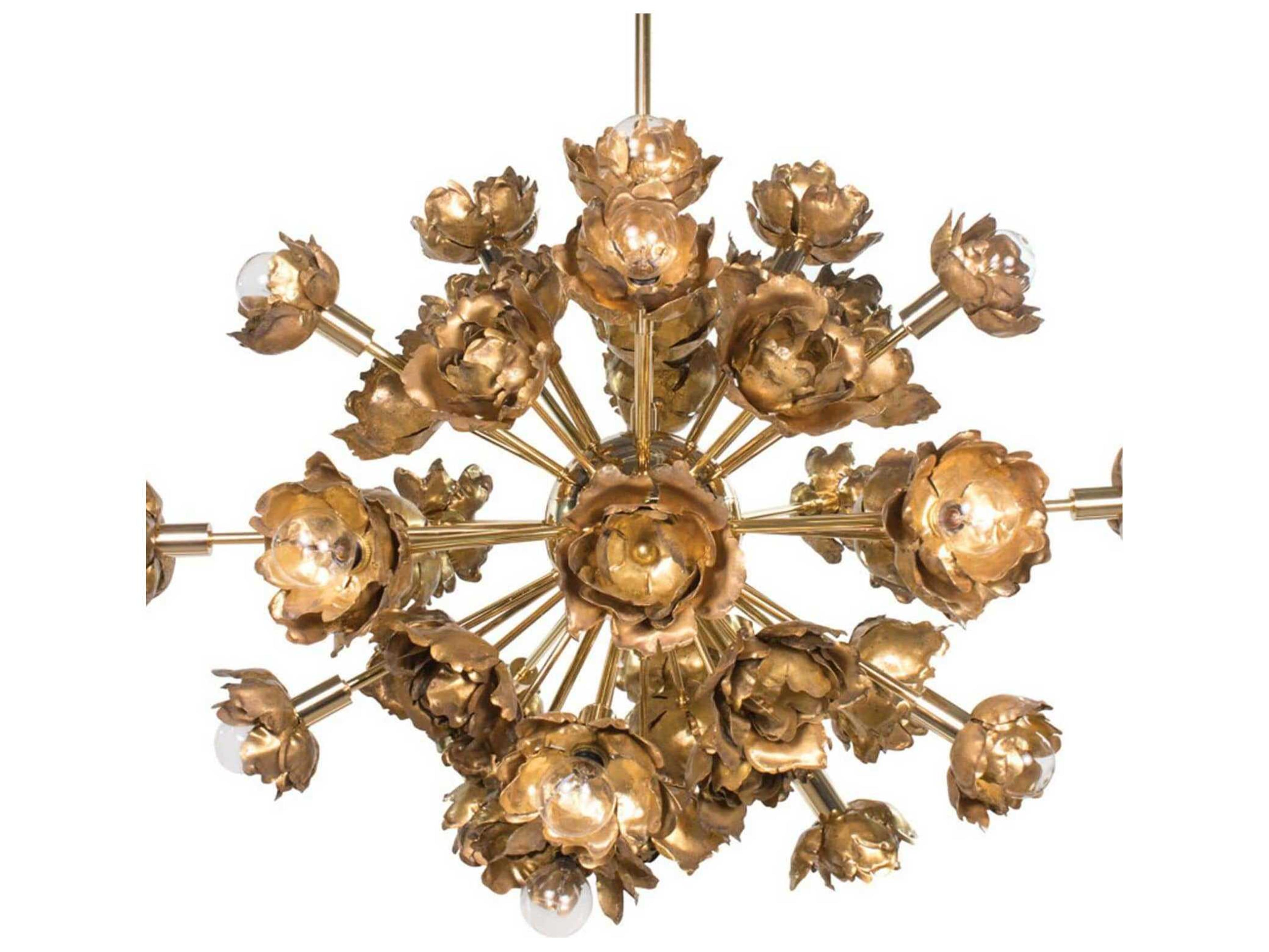 Regina Andrew Adeline 22-Light Gold Chandelier