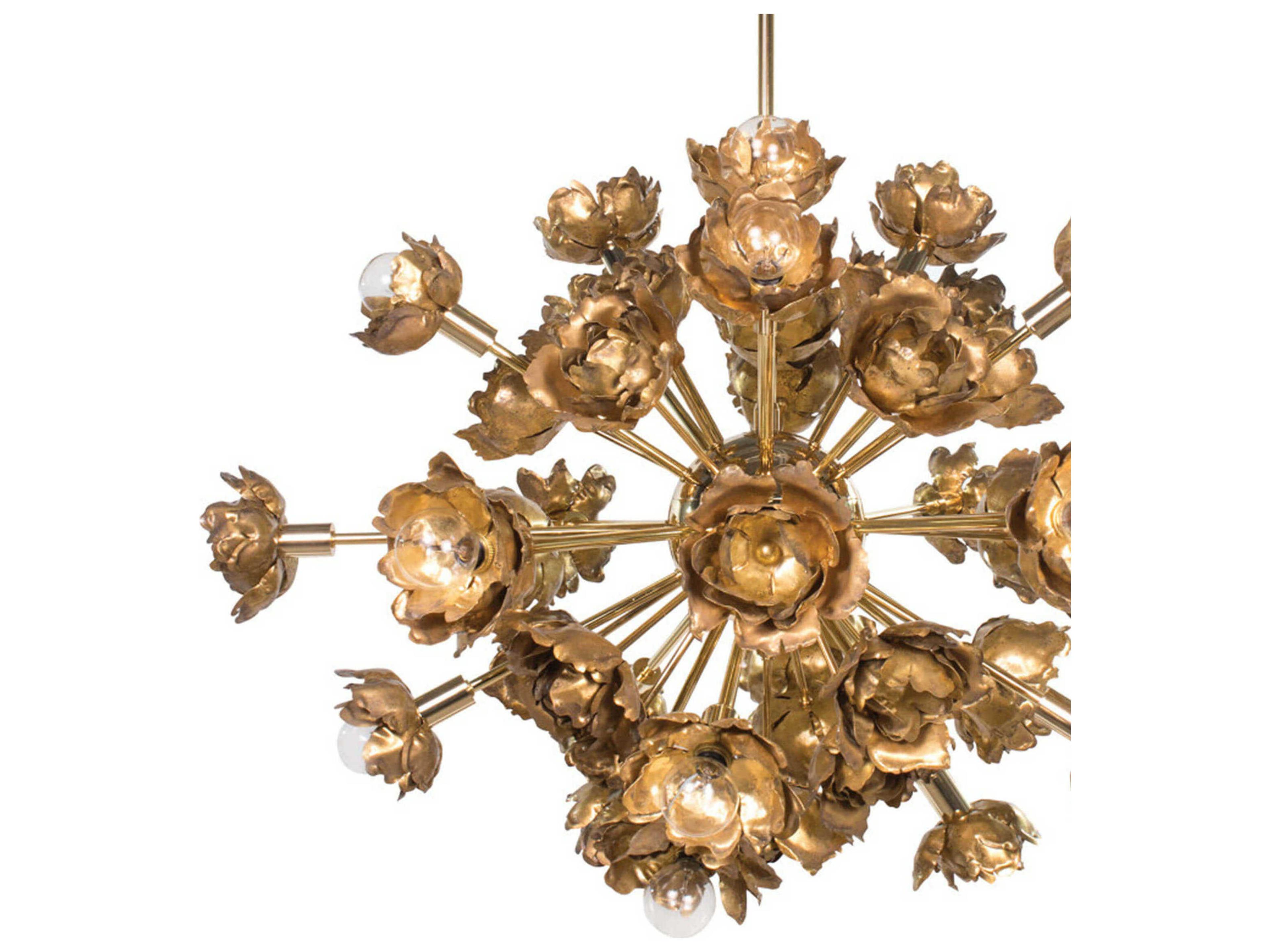 Regina Andrew Adeline 22-Light Gold Chandelier