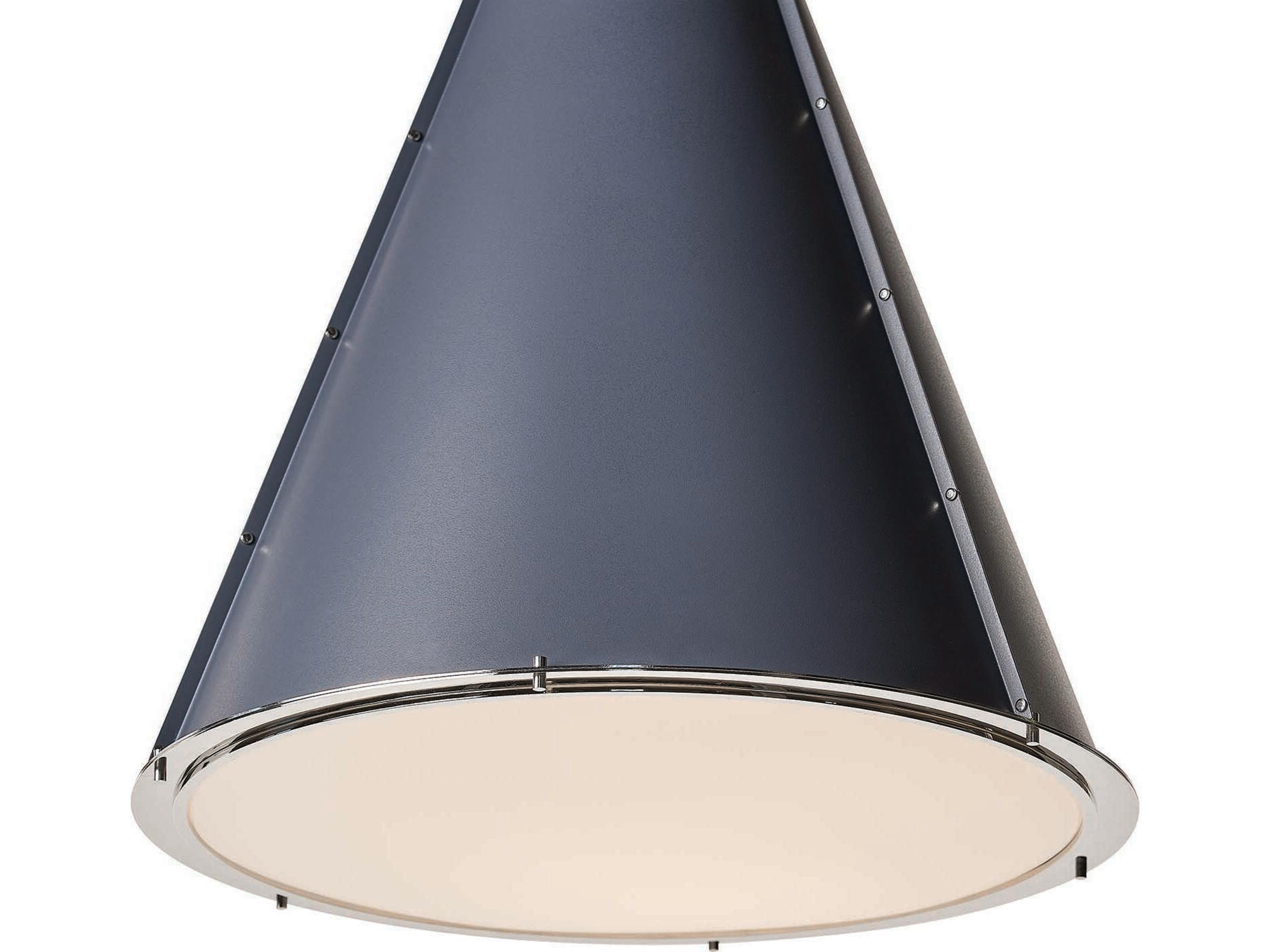 Regina Andrew French Maid 3-Light Blue Pendant