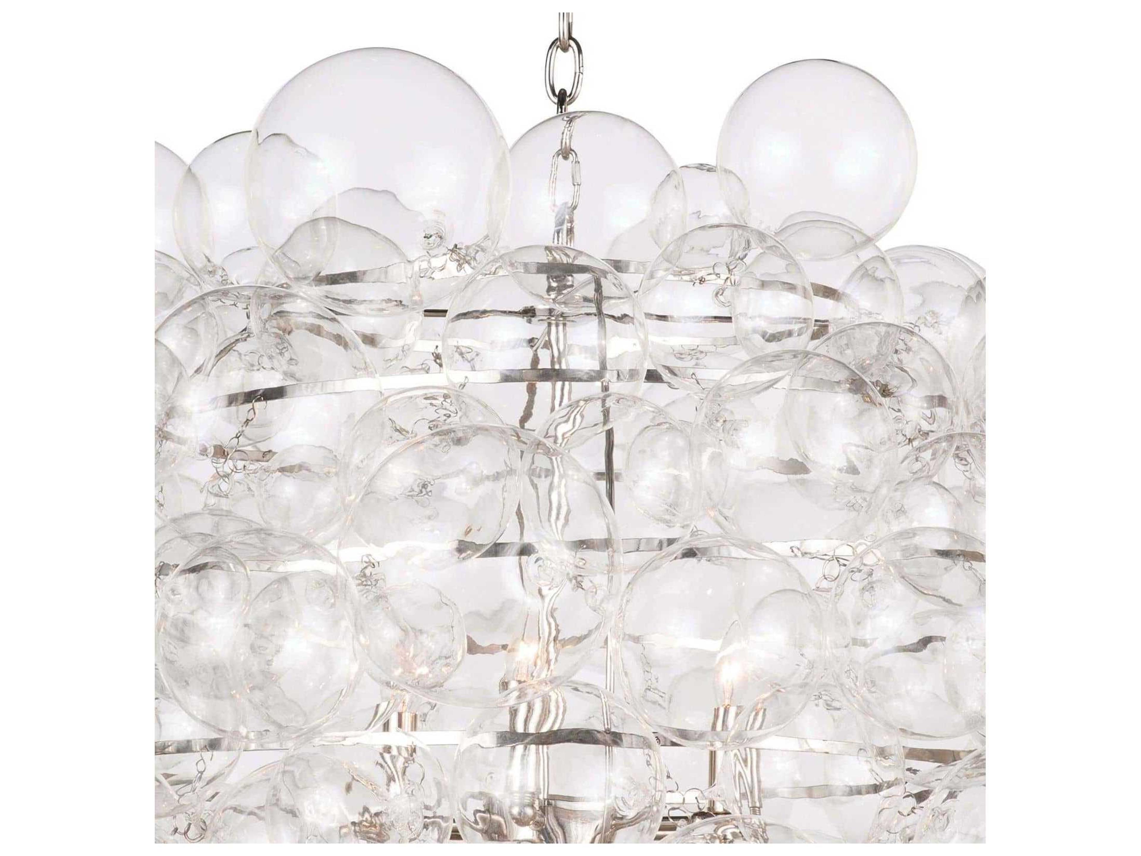 Regina Andrew 6-Light Clear Glass Globe Chandelier