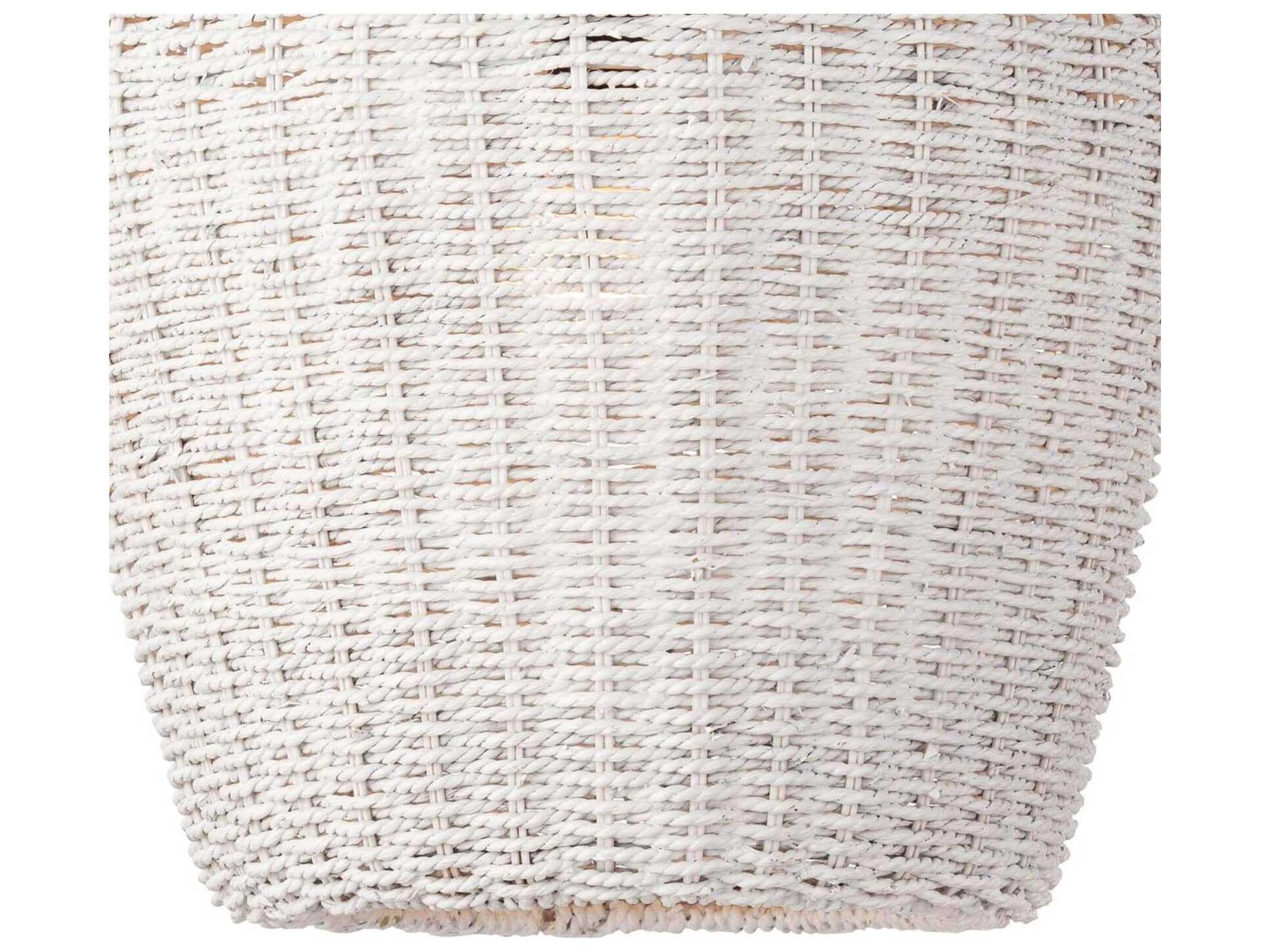 Regina Andrew 1-Light White Dome Pendant