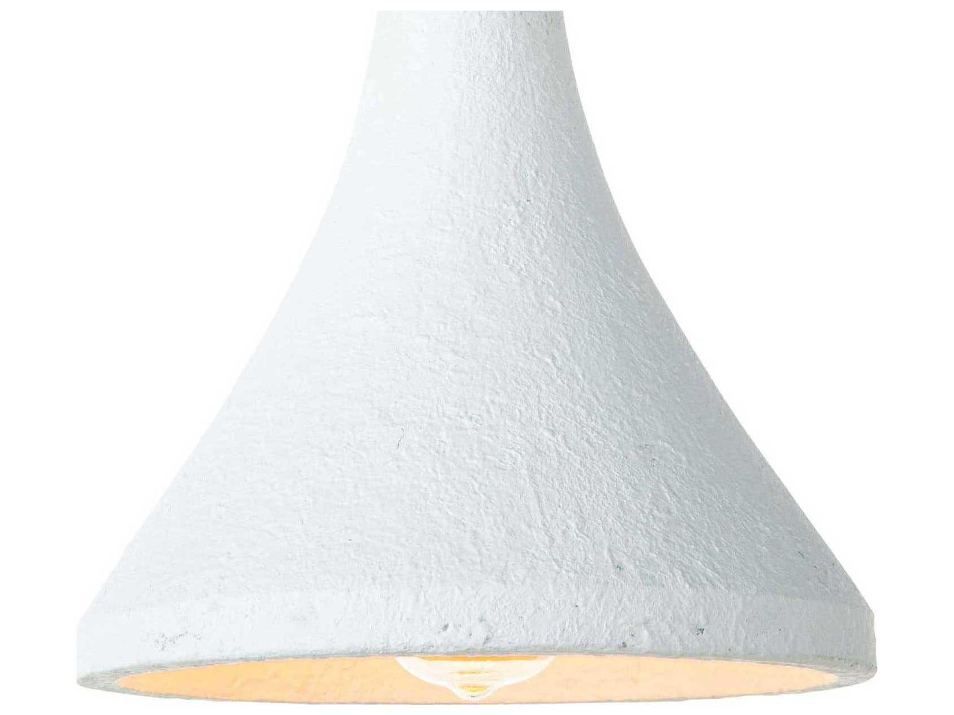 Regina Andrew Billie 1-Light White Mini Pendant