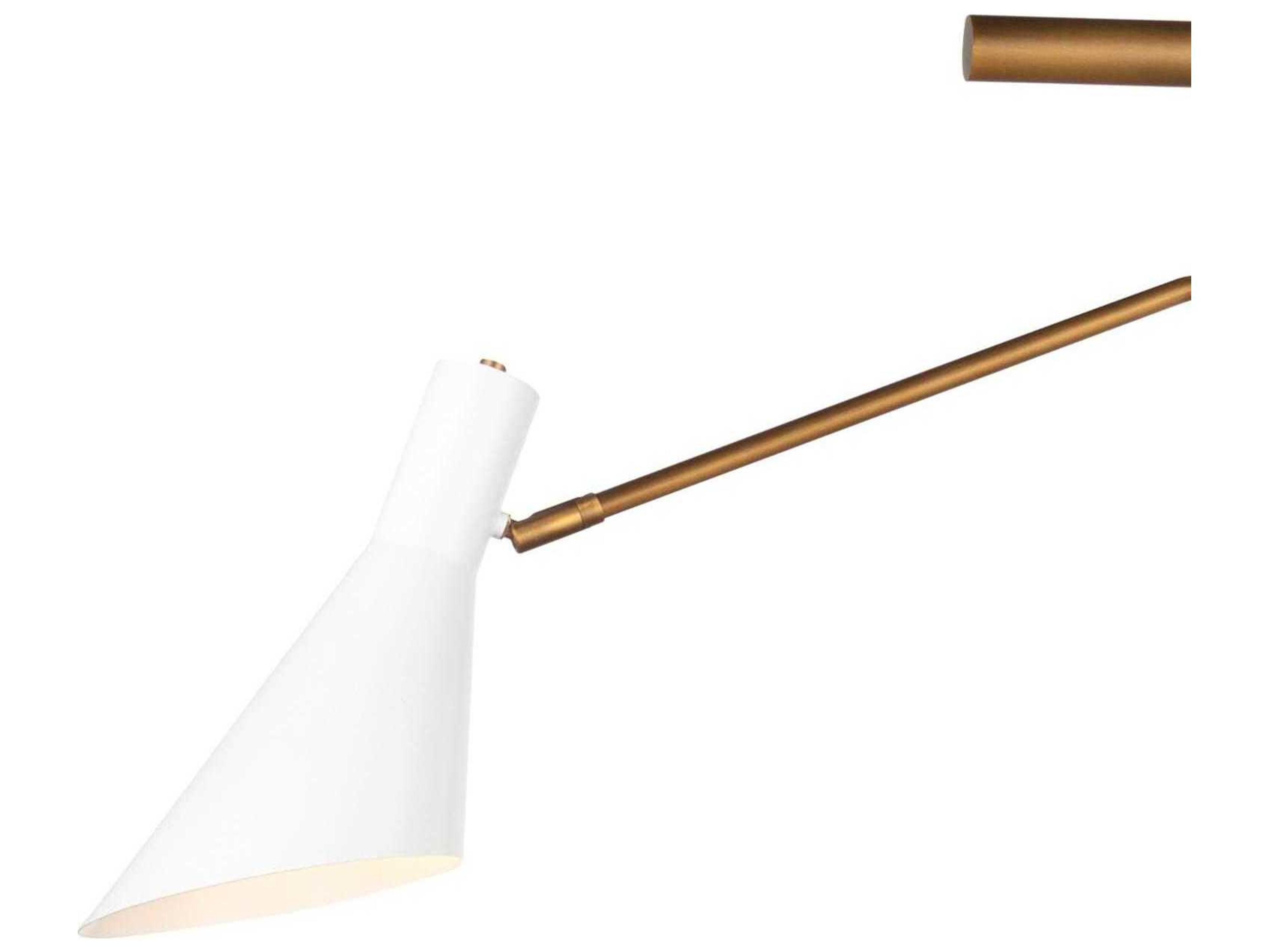 Regina Andrew Spyder 4-Light White Chandelier