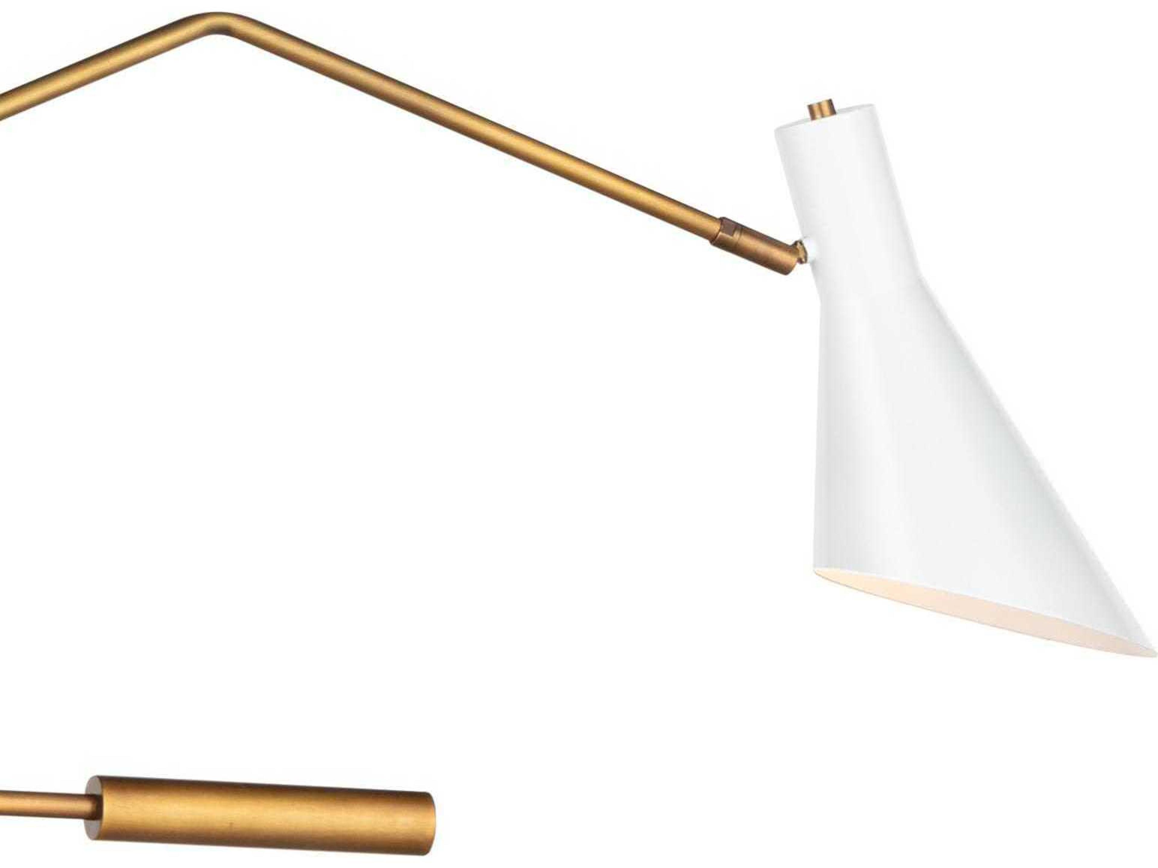 Regina Andrew Spyder 4-Light White Chandelier