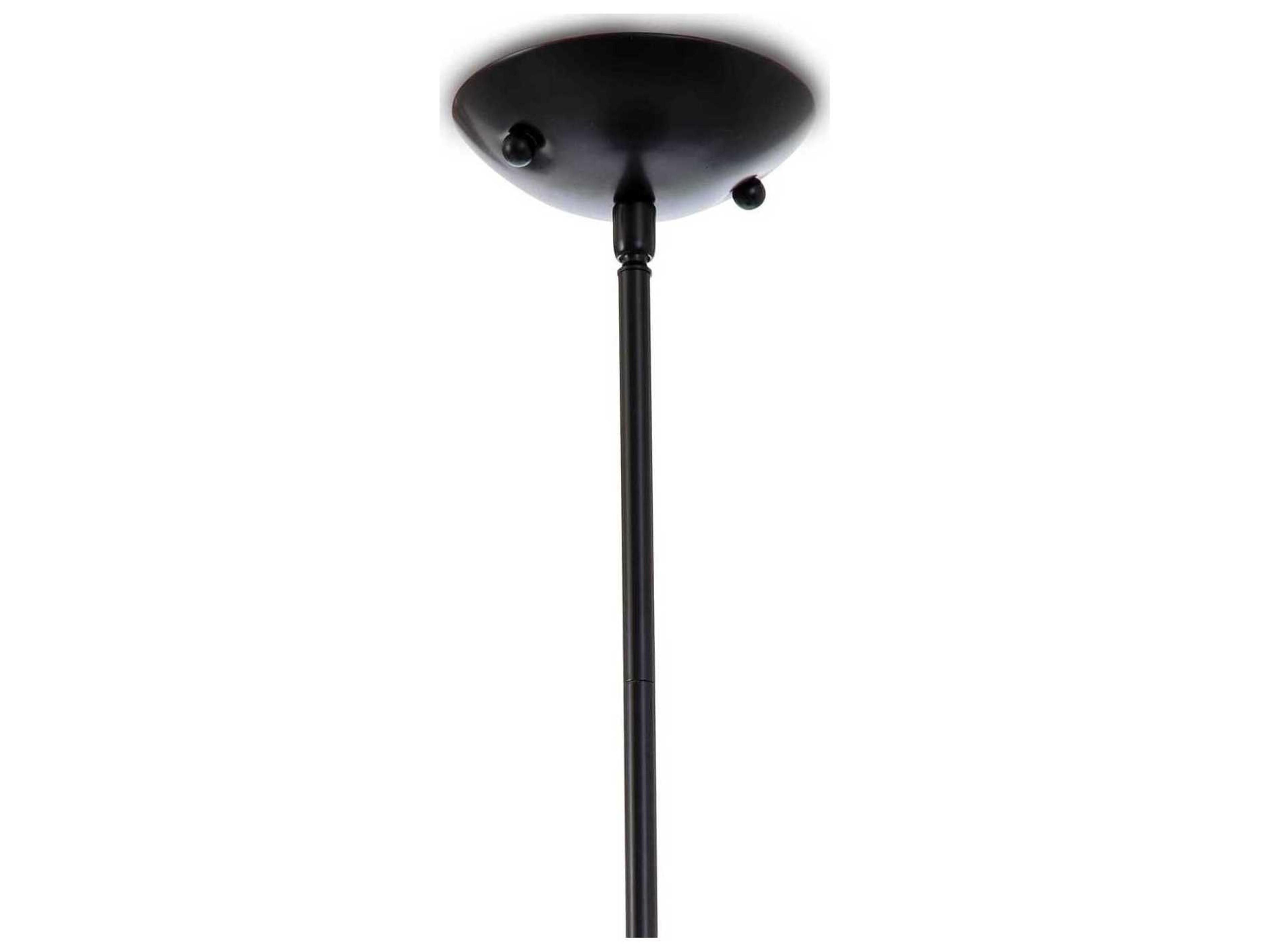Regina Andrew 1-Light Ebony Black Bell Pendant