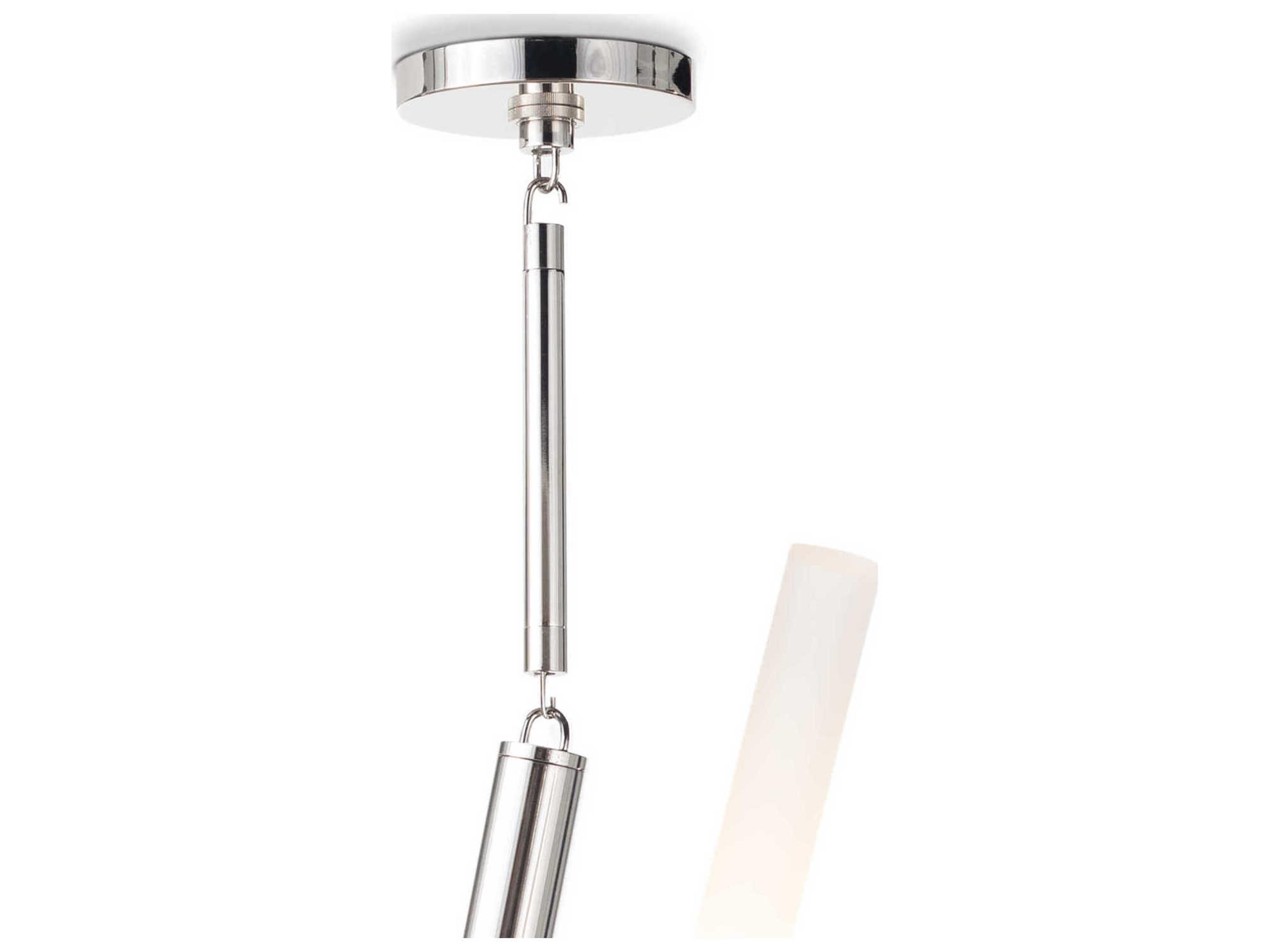 Regina Andrew Traveler 7-Light Polished Nickel Chandelier