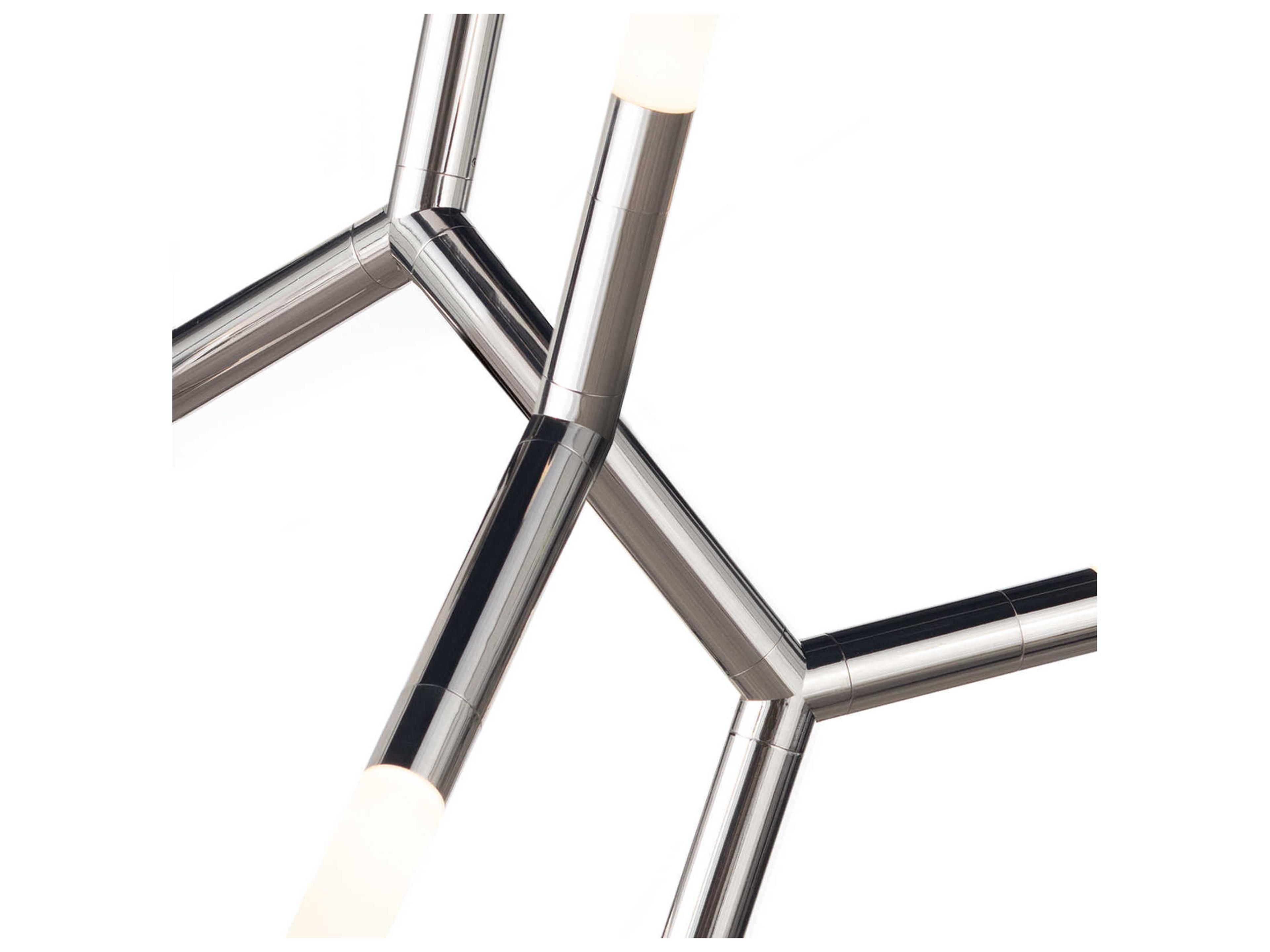 Regina Andrew Traveler 7-Light Polished Nickel Chandelier