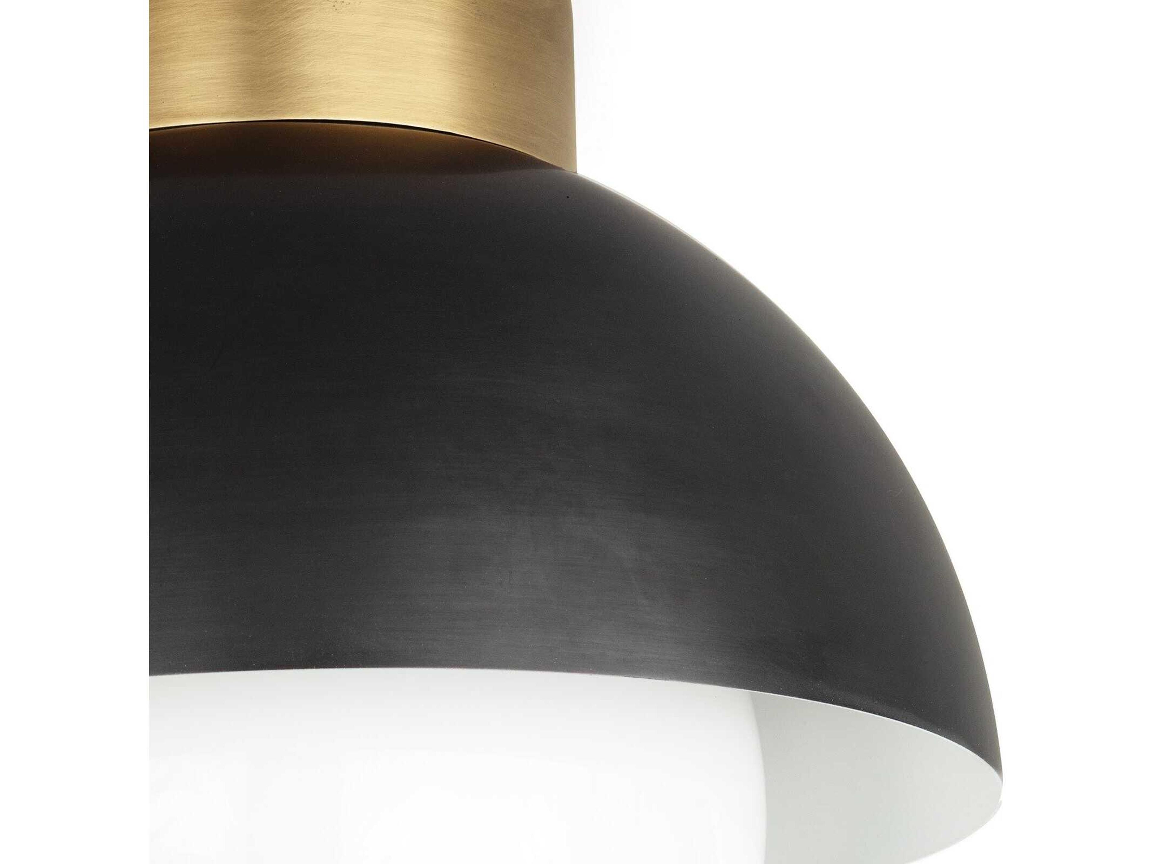 Regina Andrew Montreux 1-Light Oil Rubbed Bronze Flush Mount