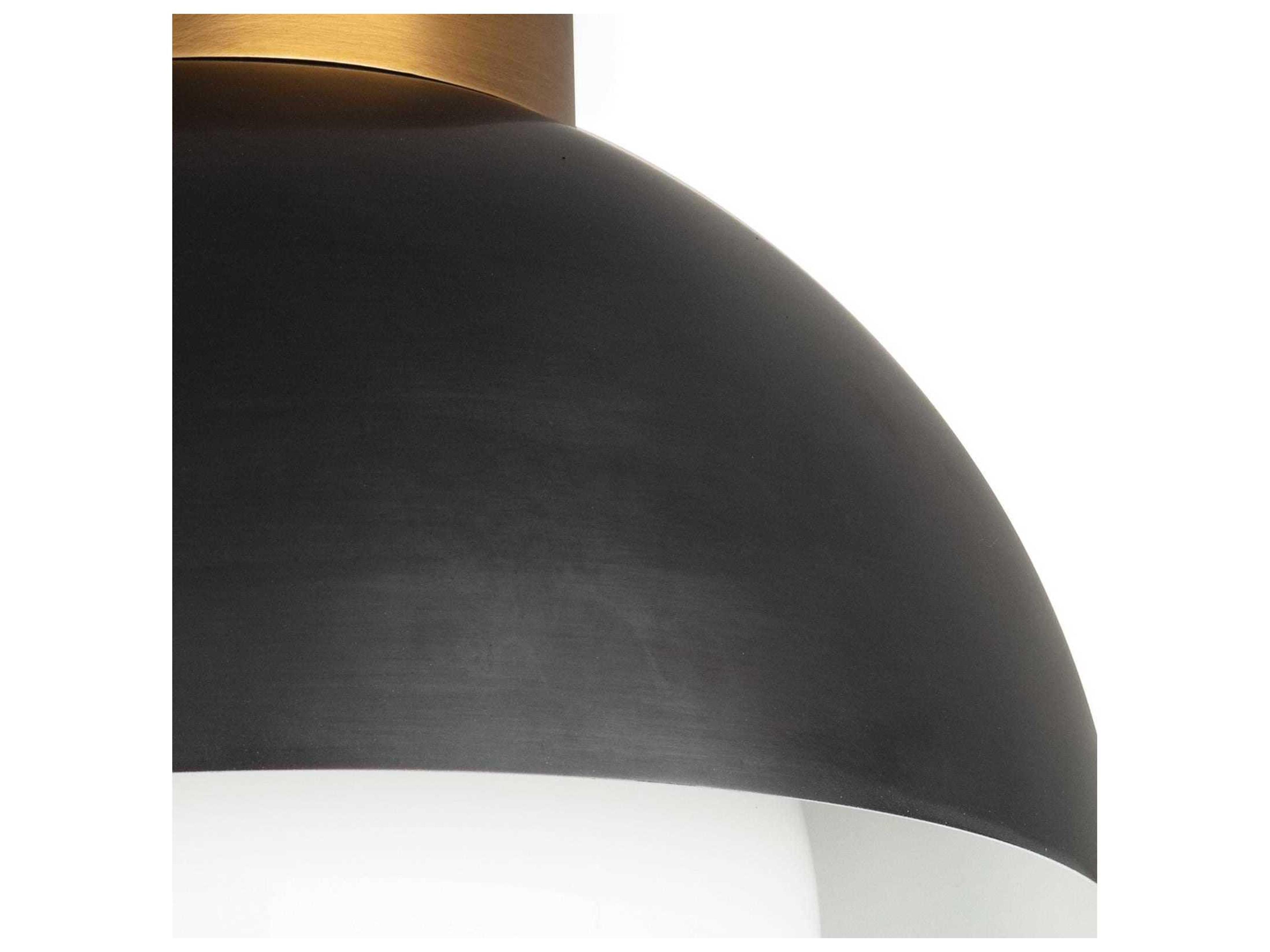 Regina Andrew Montreux 1-Light Oil Rubbed Bronze Flush Mount