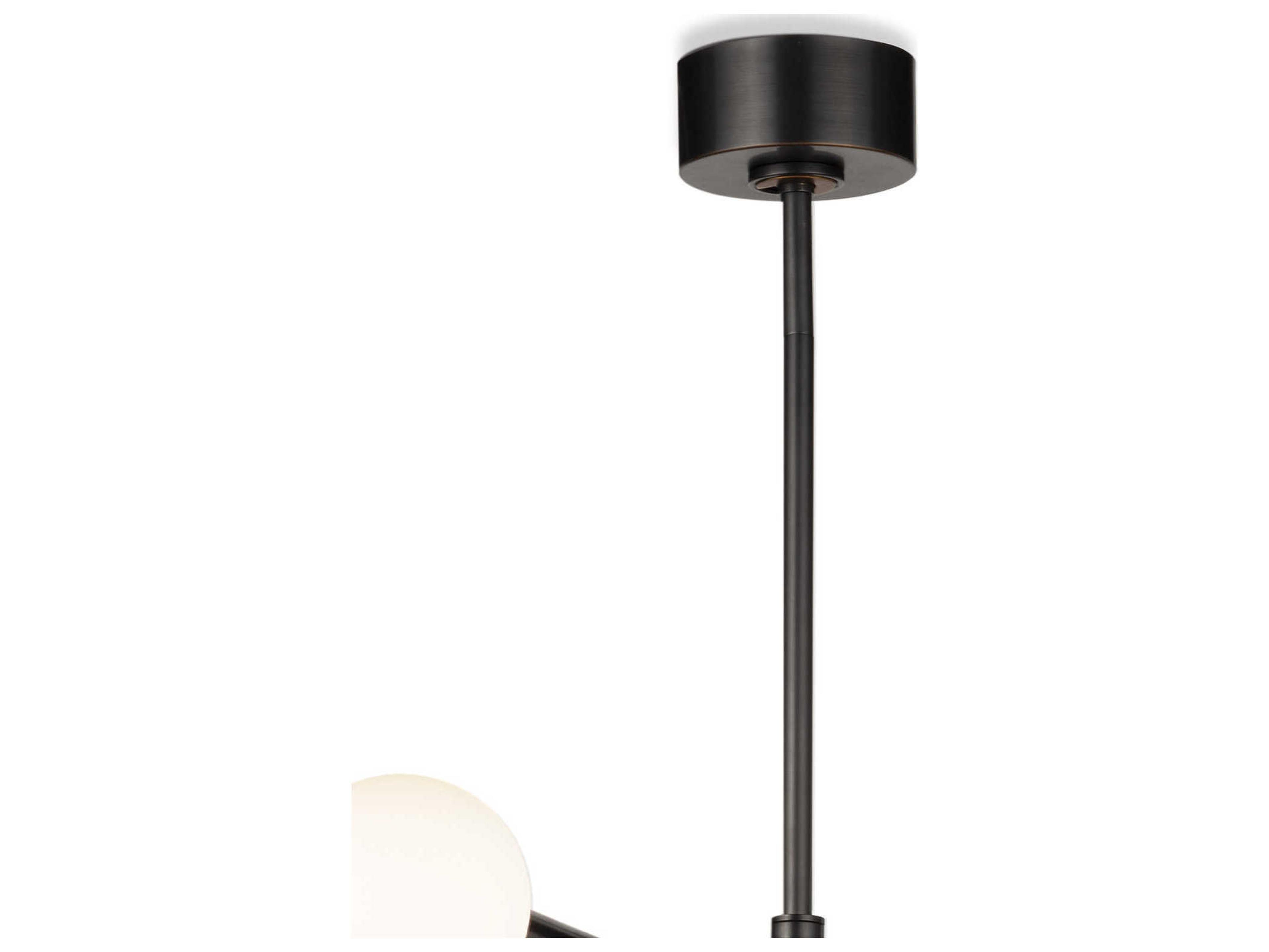 Regina Andrew Beaubien 8-Light Oil Rubbed Bronze Globe Sputnik Chandelier