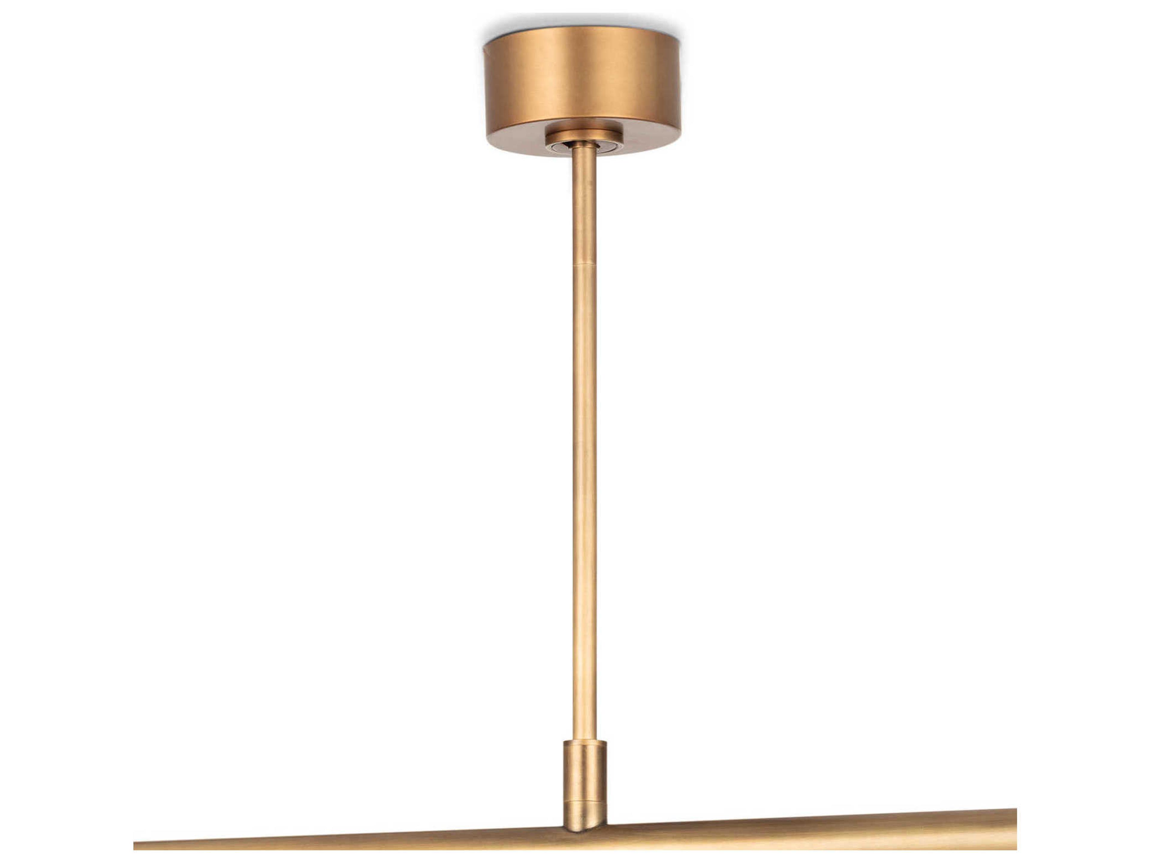 Regina Andrew Wick 8-Light Natural Brass Chandelier