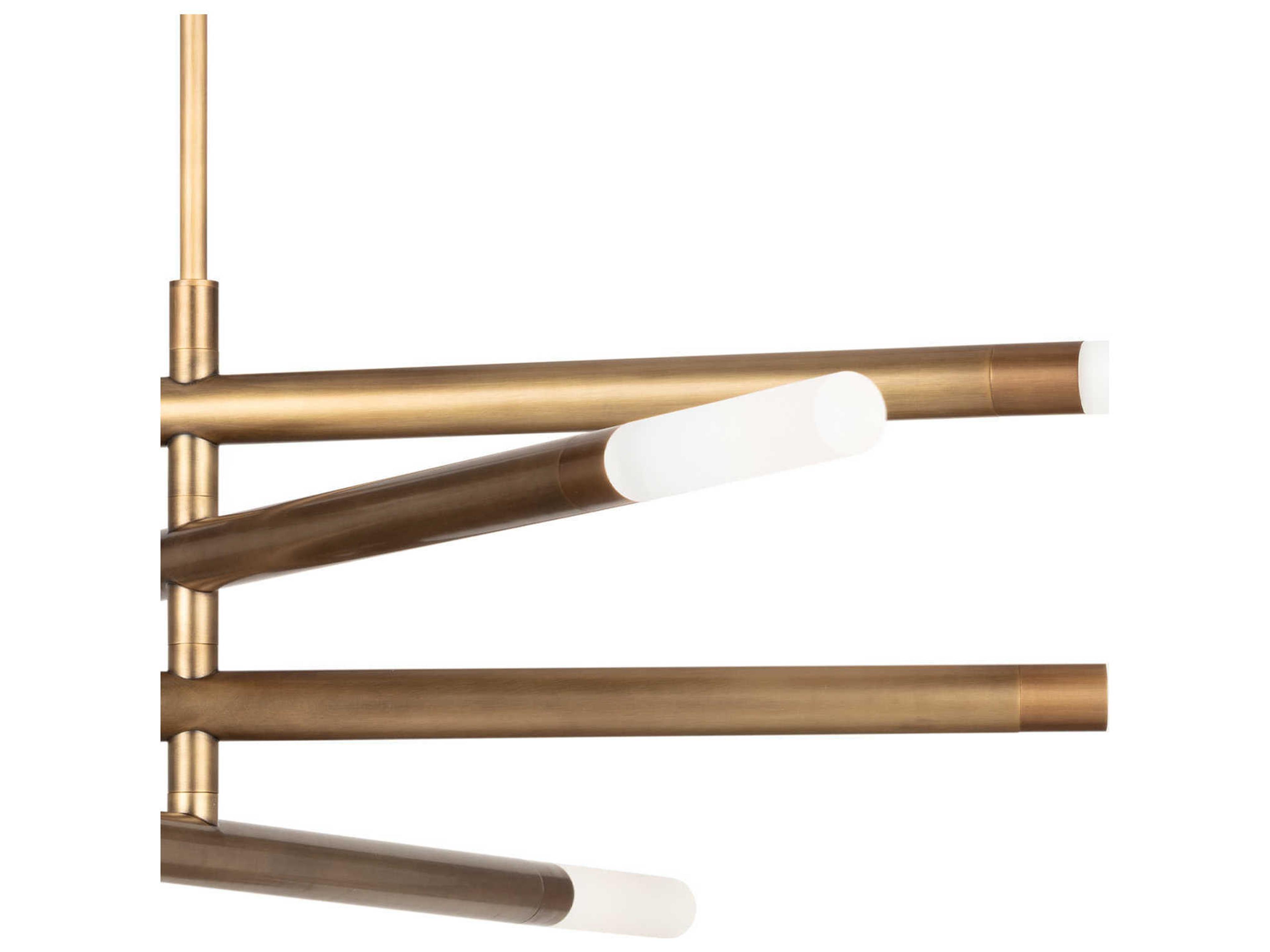 Regina Andrew Wick 8-Light Natural Brass Chandelier