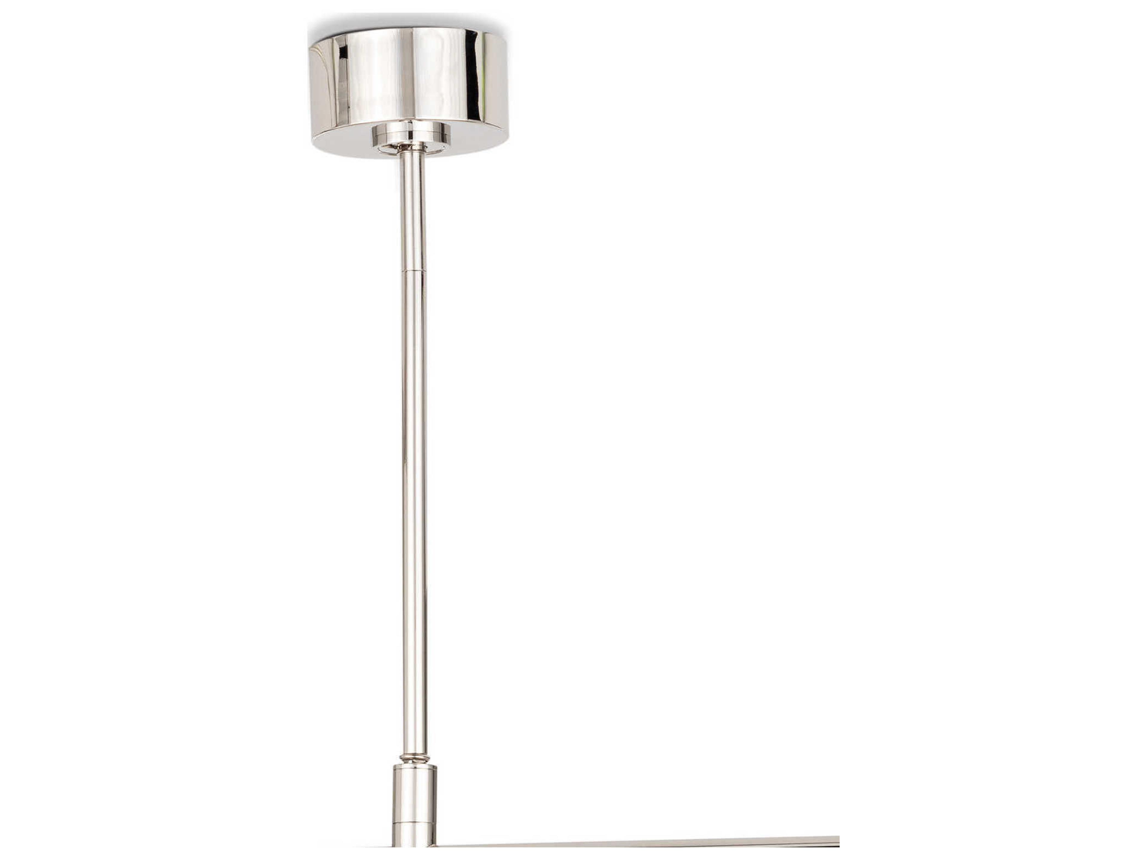 Regina Andrew Wick 8-Light Polished Nickel Chandelier