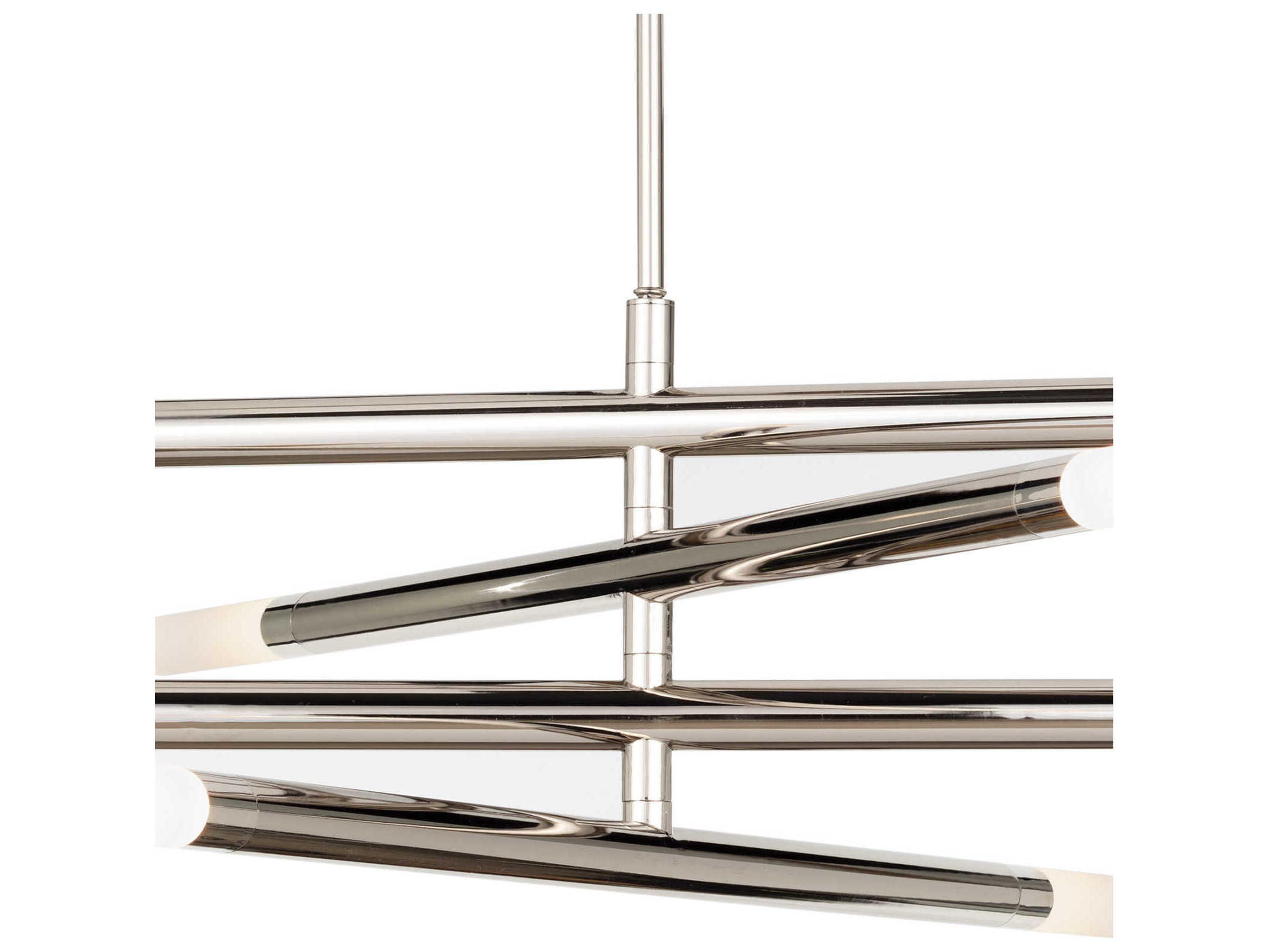 Regina Andrew Wick 8-Light Polished Nickel Chandelier