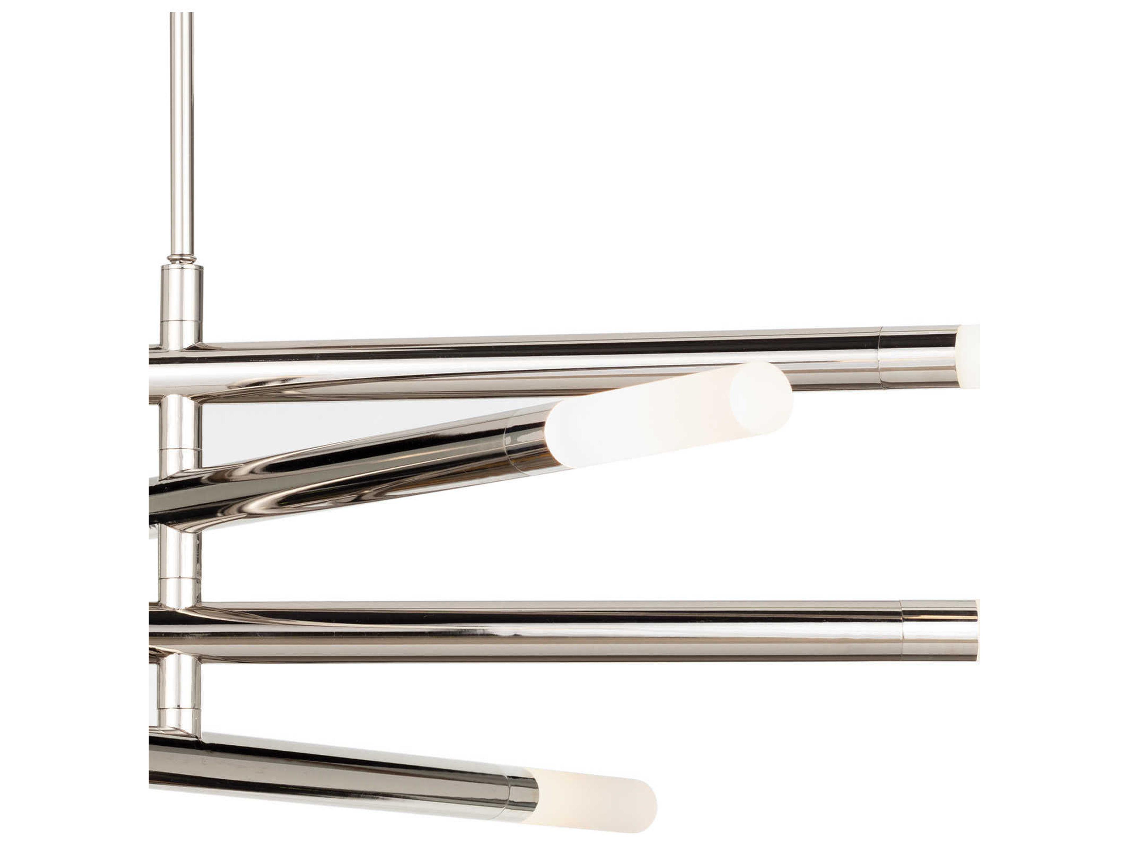 Regina Andrew Wick 8-Light Polished Nickel Chandelier