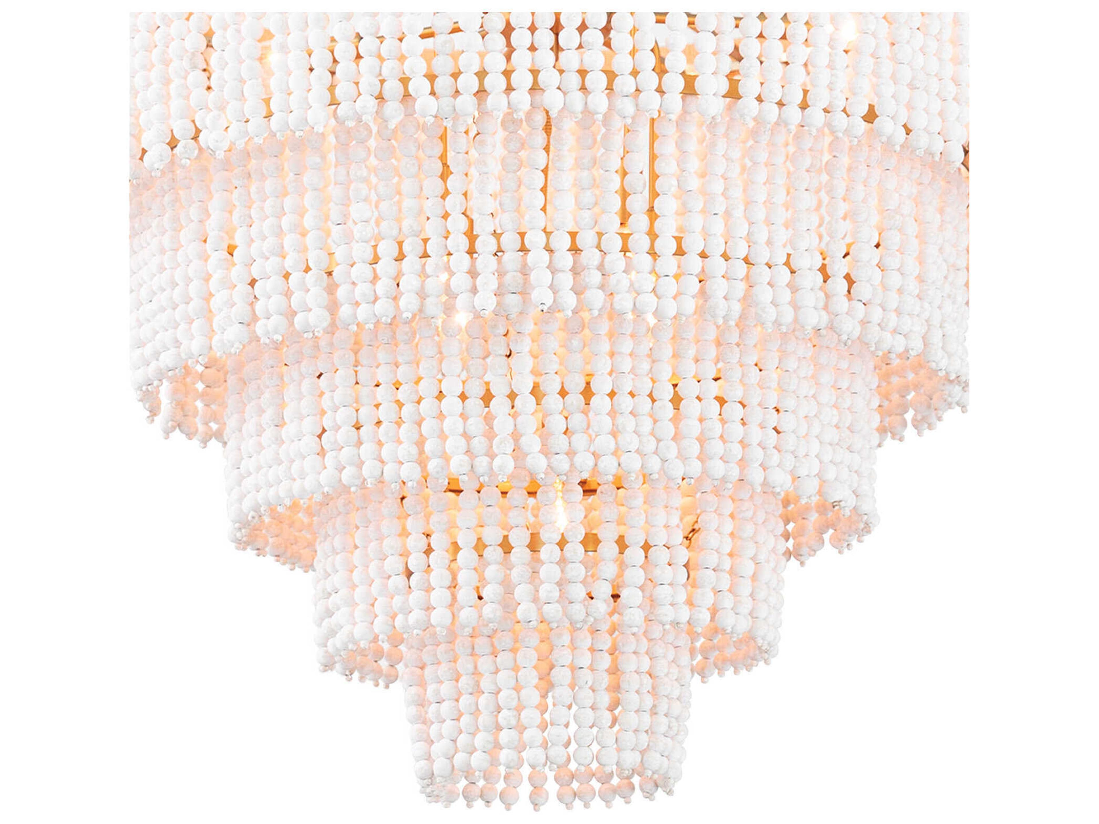 Regina Andrew 13-Light White Chandelier