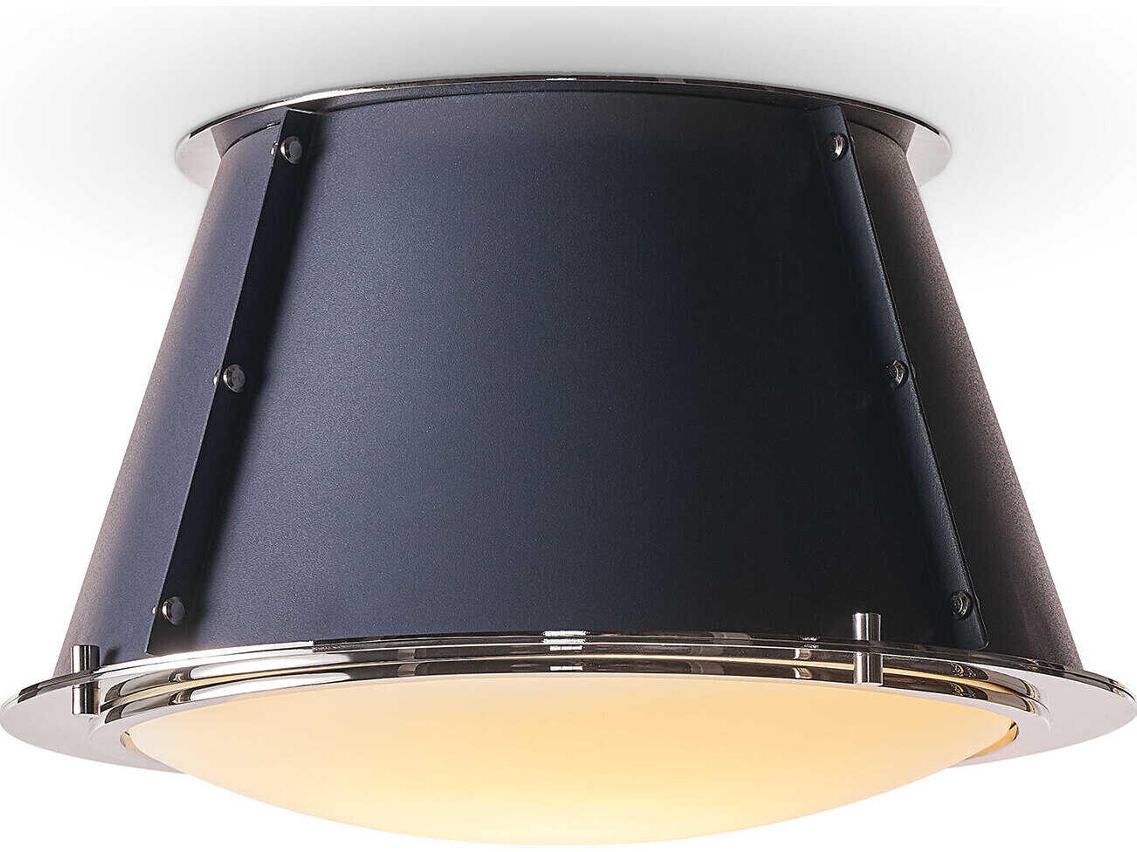 Regina Andrew French Maid 1-Light Blue Flush Mount