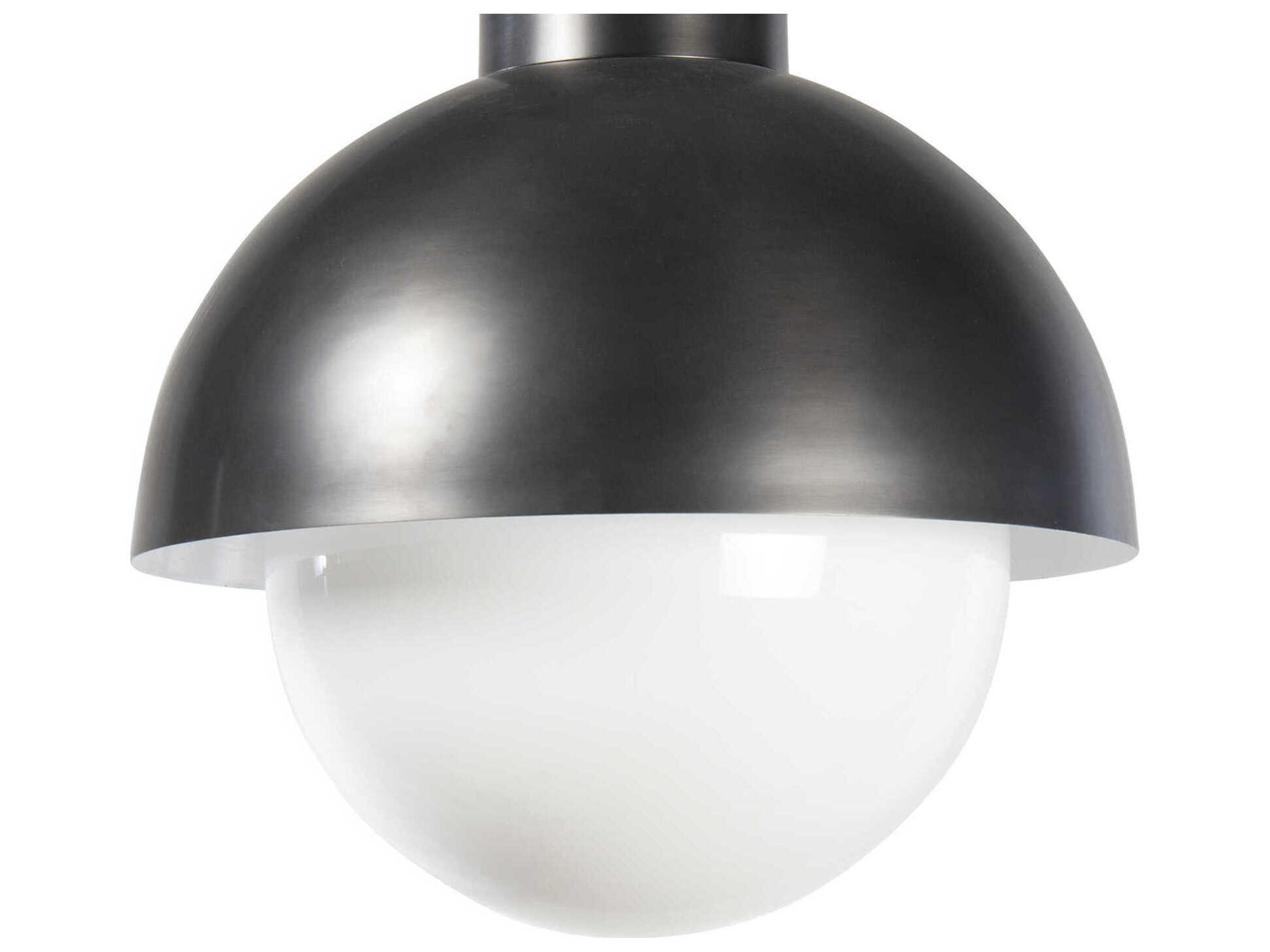 Regina Andrew Montreux 1-Light Oil Rubbed Bronze Glass Globe Round Pendant