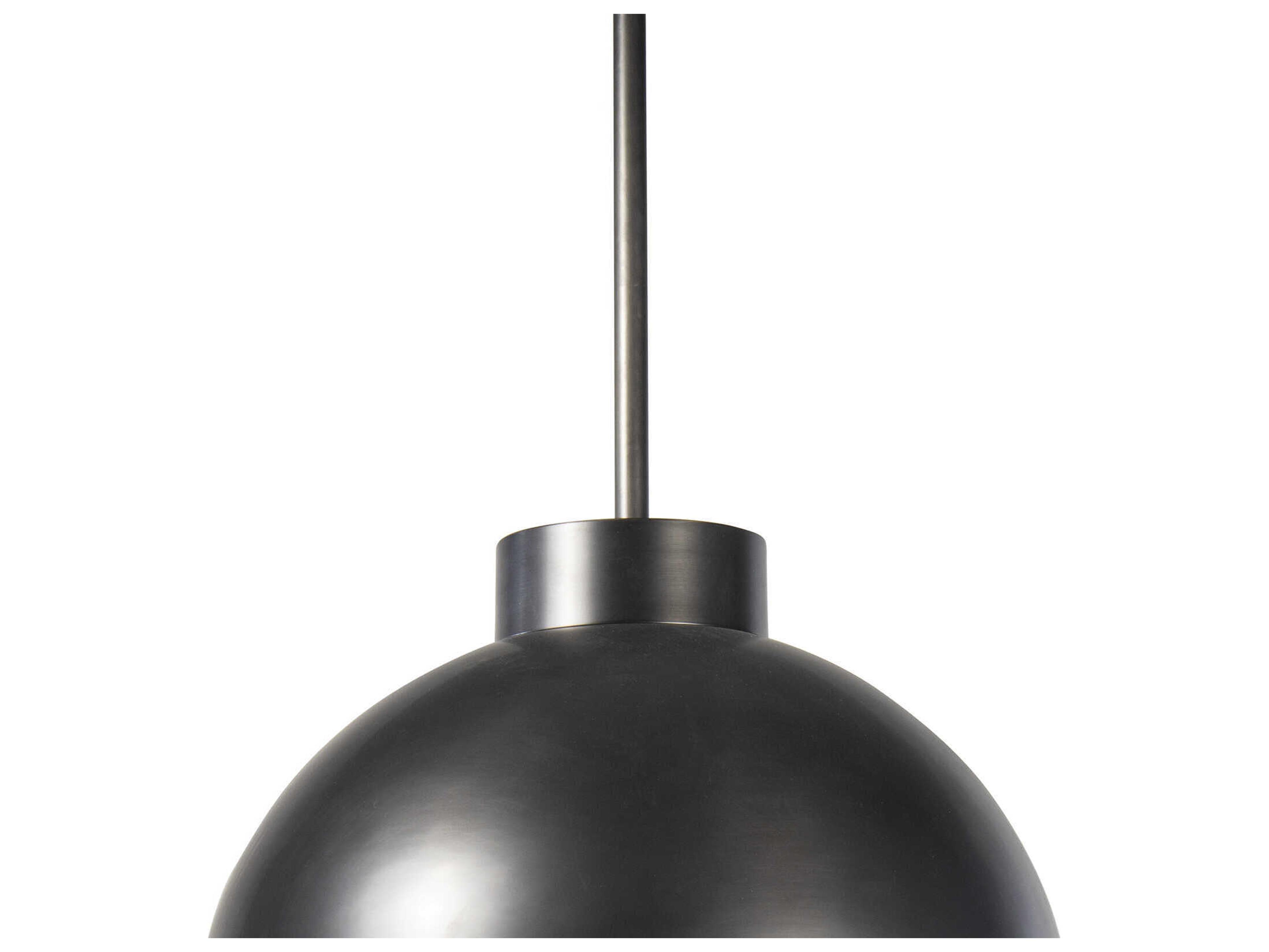 Regina Andrew Montreux 1-Light Oil Rubbed Bronze Glass Globe Round Pendant