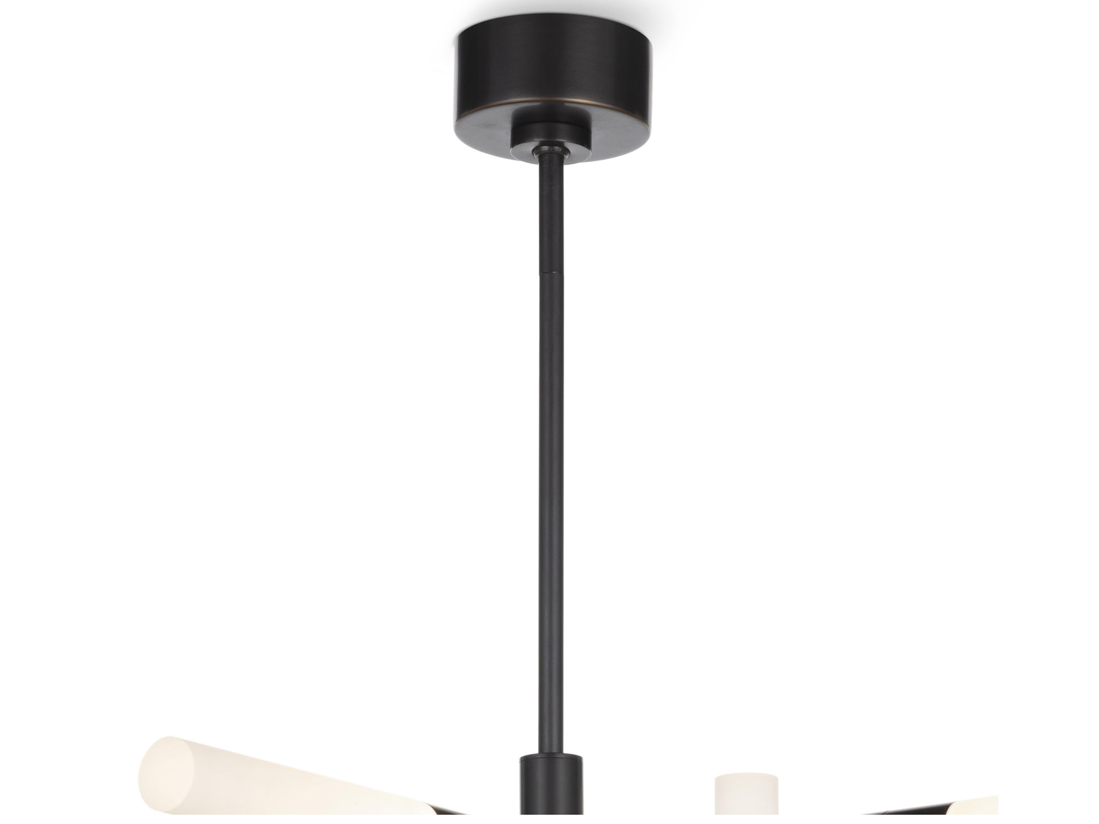 Regina Andrew Cass 8-Light Oil Rubbed Bronze Black Geometric Chandelier