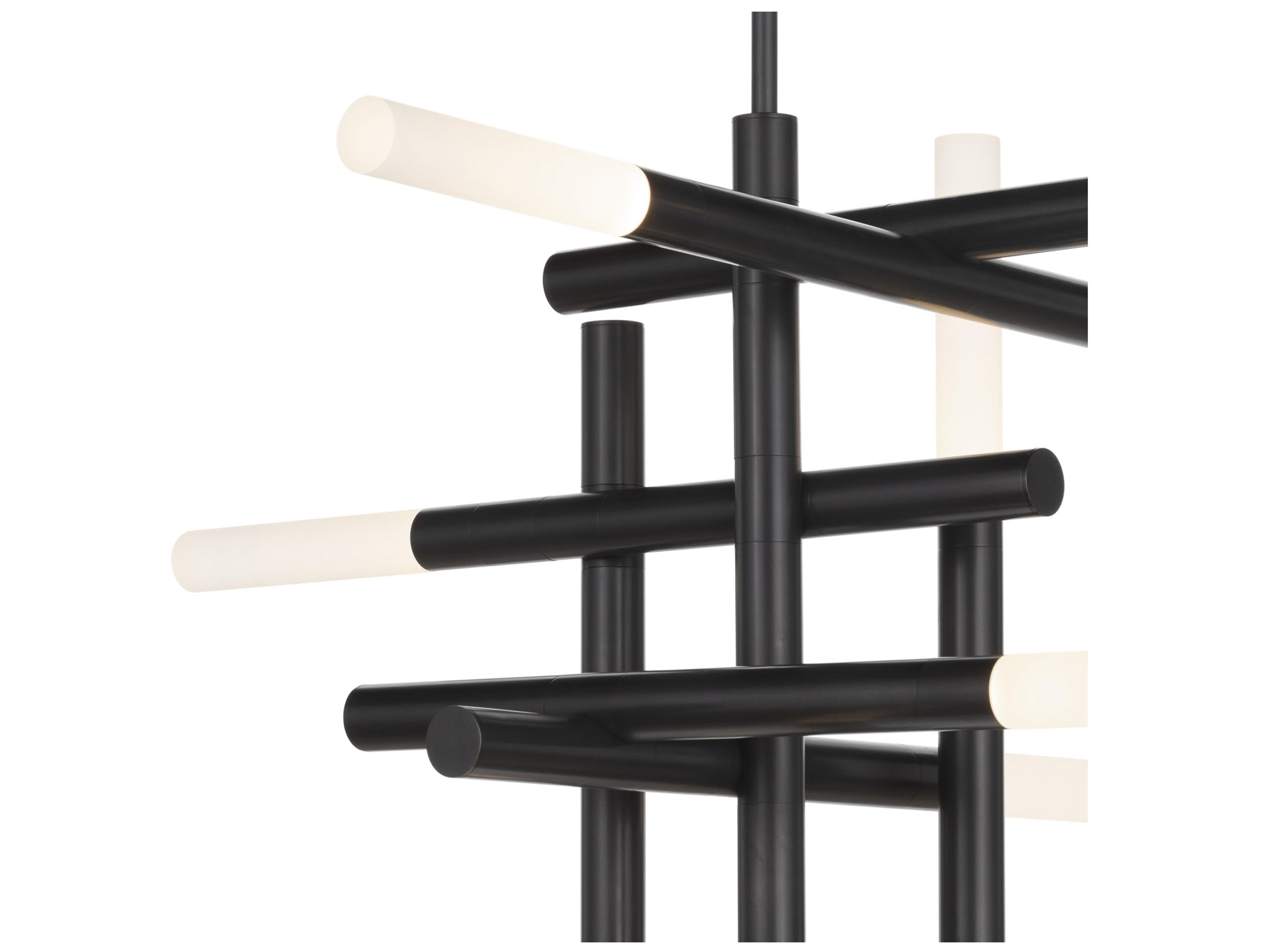 Regina Andrew Cass 8-Light Oil Rubbed Bronze Black Geometric Chandelier