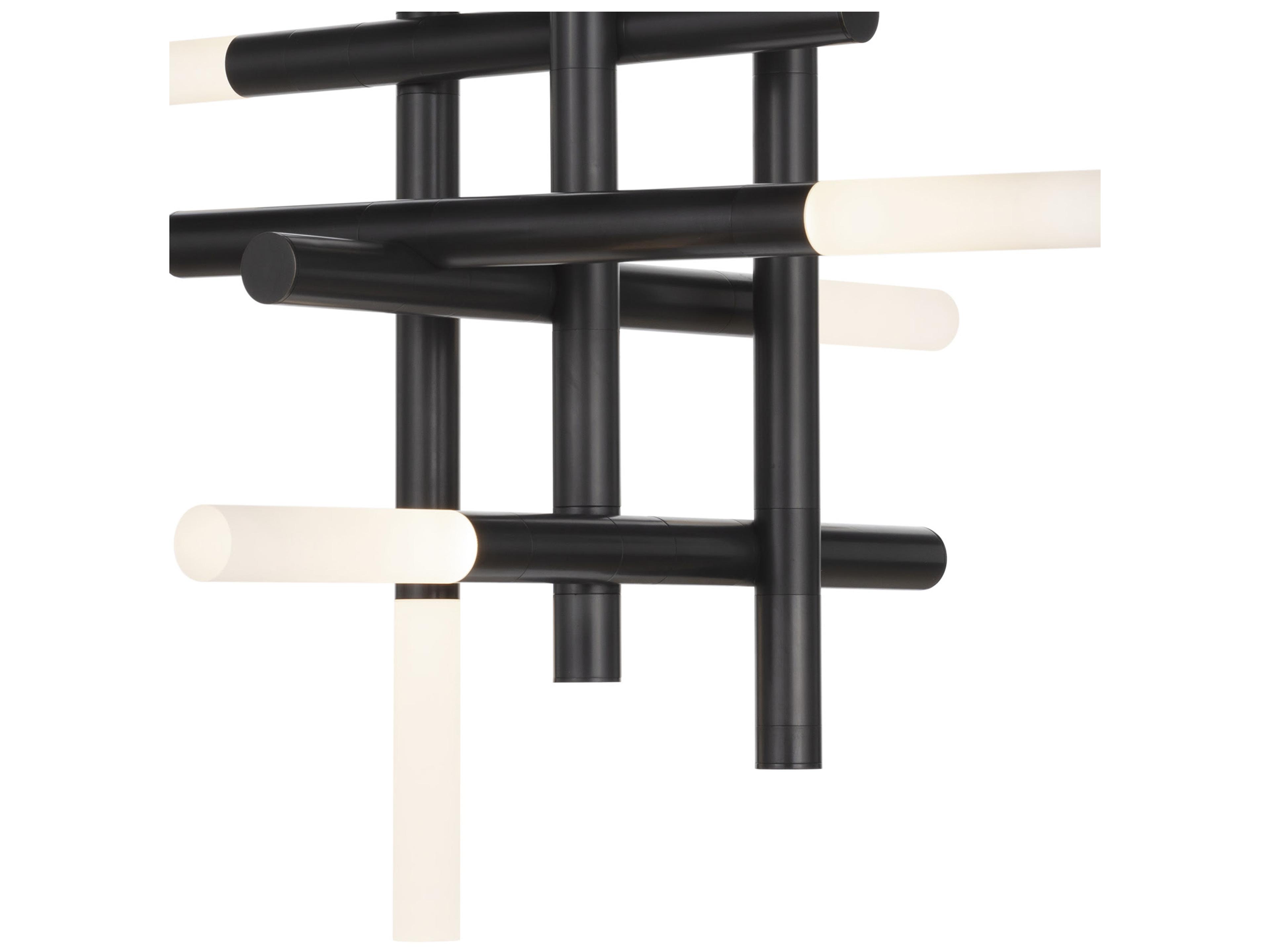 Regina Andrew Cass 8-Light Oil Rubbed Bronze Black Geometric Chandelier