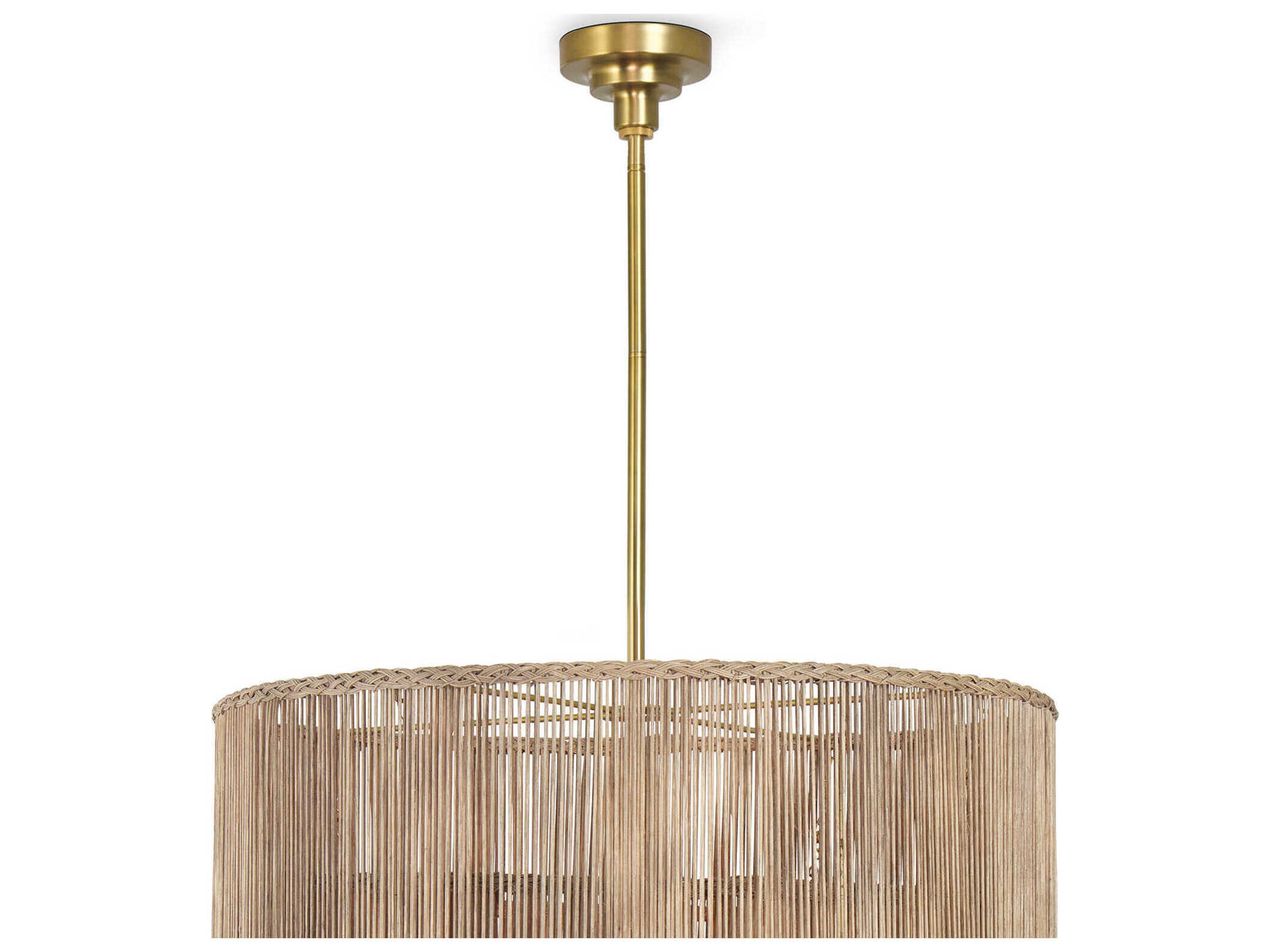 Regina Andrew 11-Light Natural Brown Tiered Chandelier