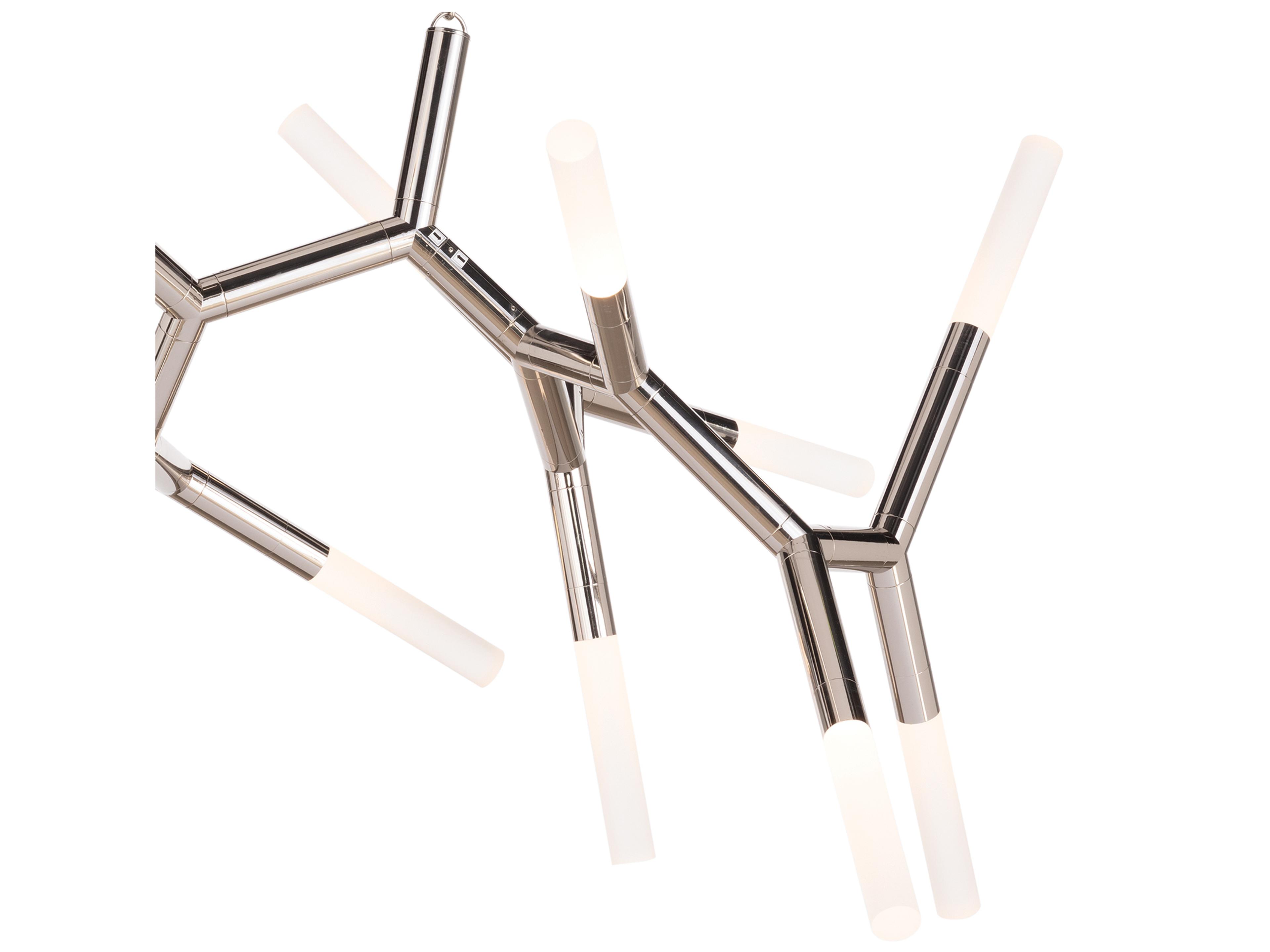 Regina Andrew Traveler 13-Light Polished Nickel Chandelier