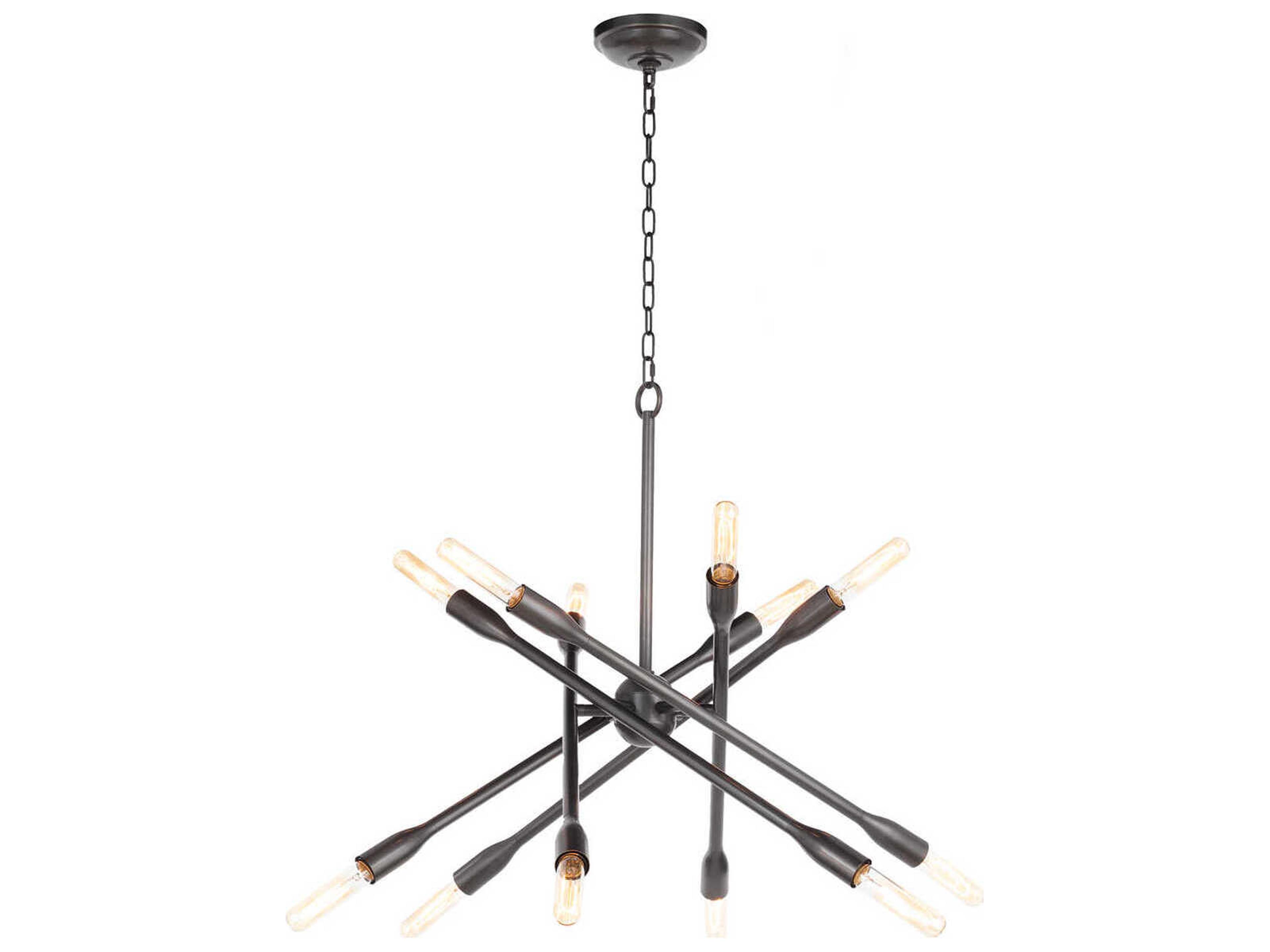 Cobra 12-Light Oil Rubbed Bronze Chandelier