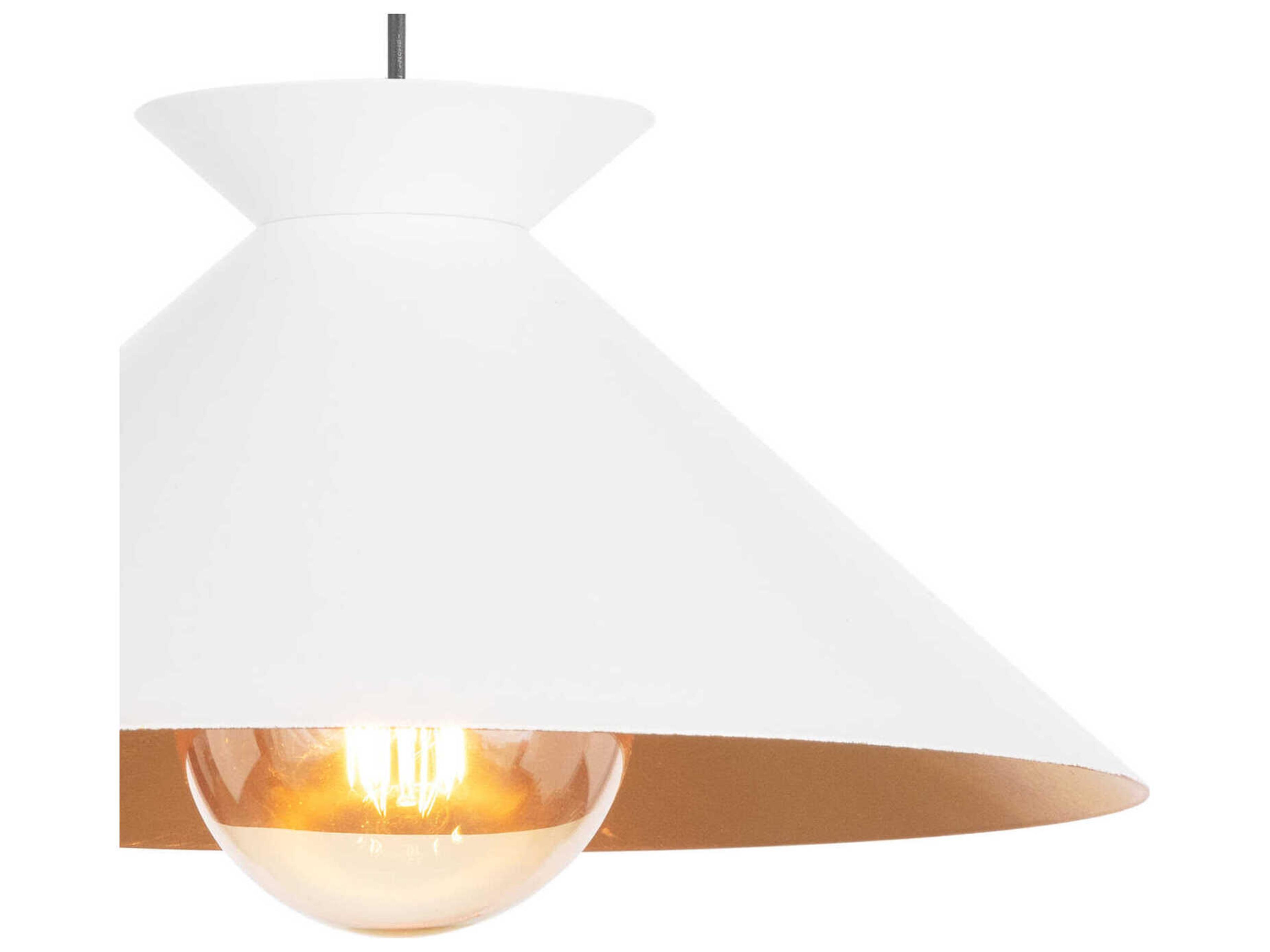 Regina Andrew Viggo 1-Light White Pendant